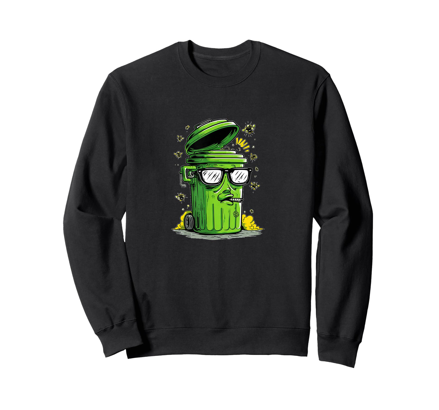 Cool Looking Green Trash Can Costume T-Shirt