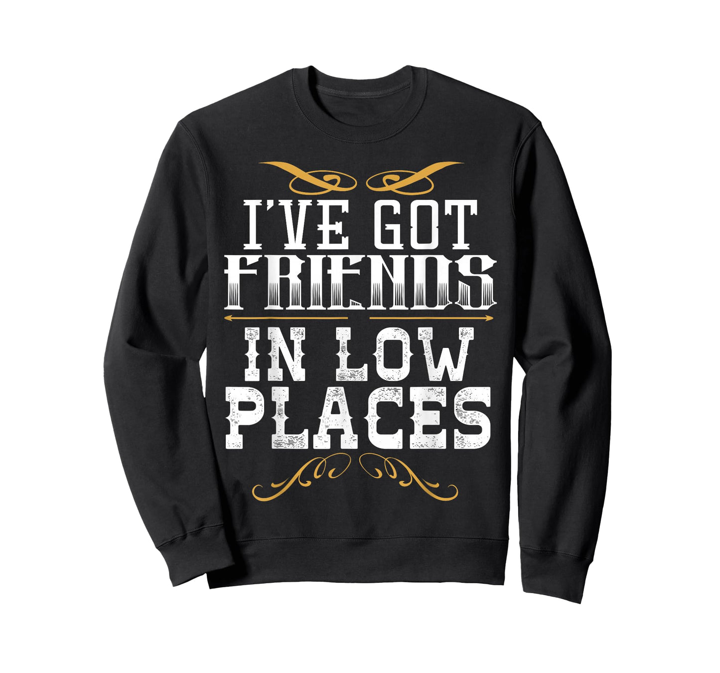 I've Got Friends In Low Places Redneck Country T-shirt T-Shirt