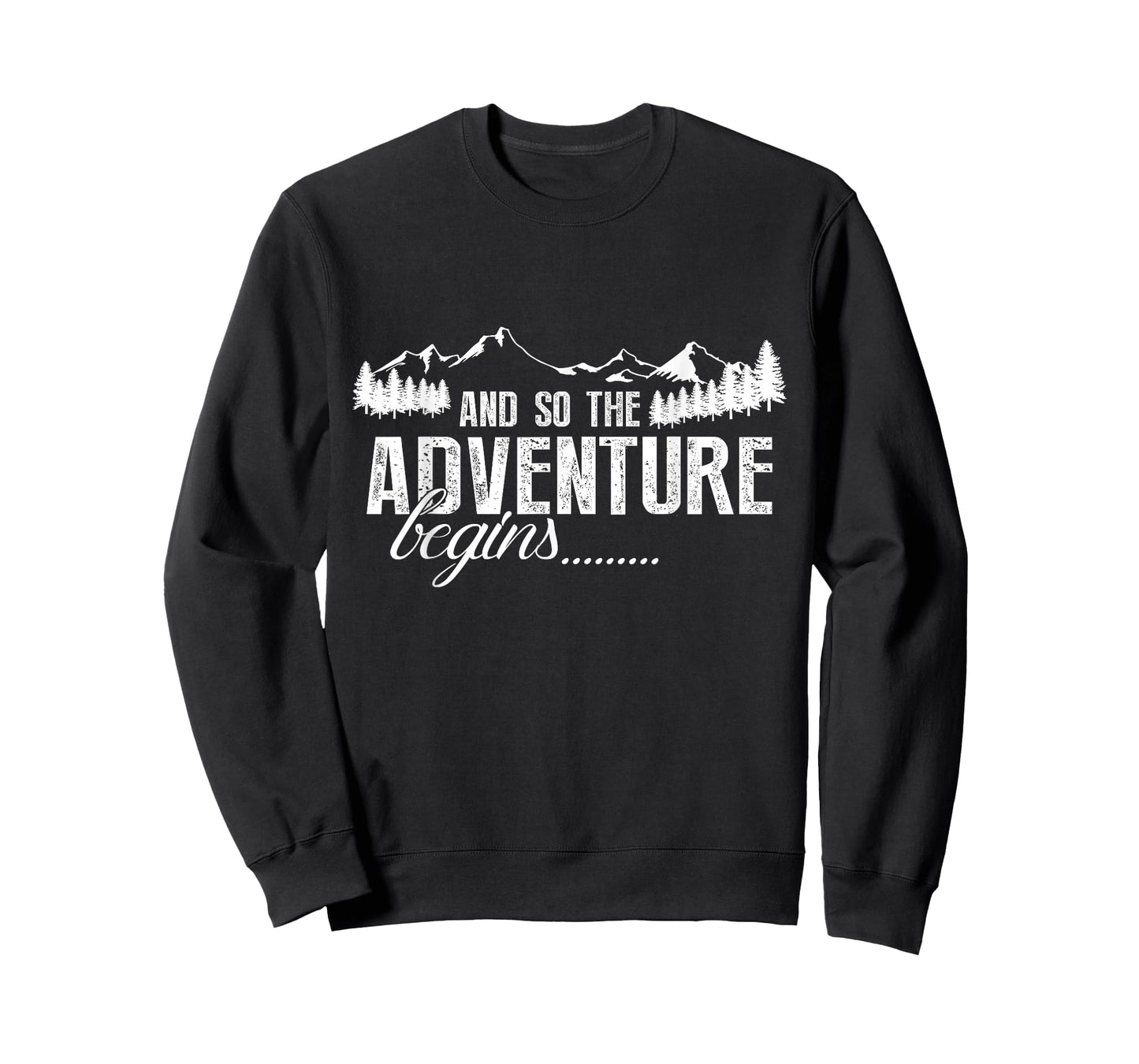 And So The Adventure Begins Camping Road Trip T-Shirt T-Shirt