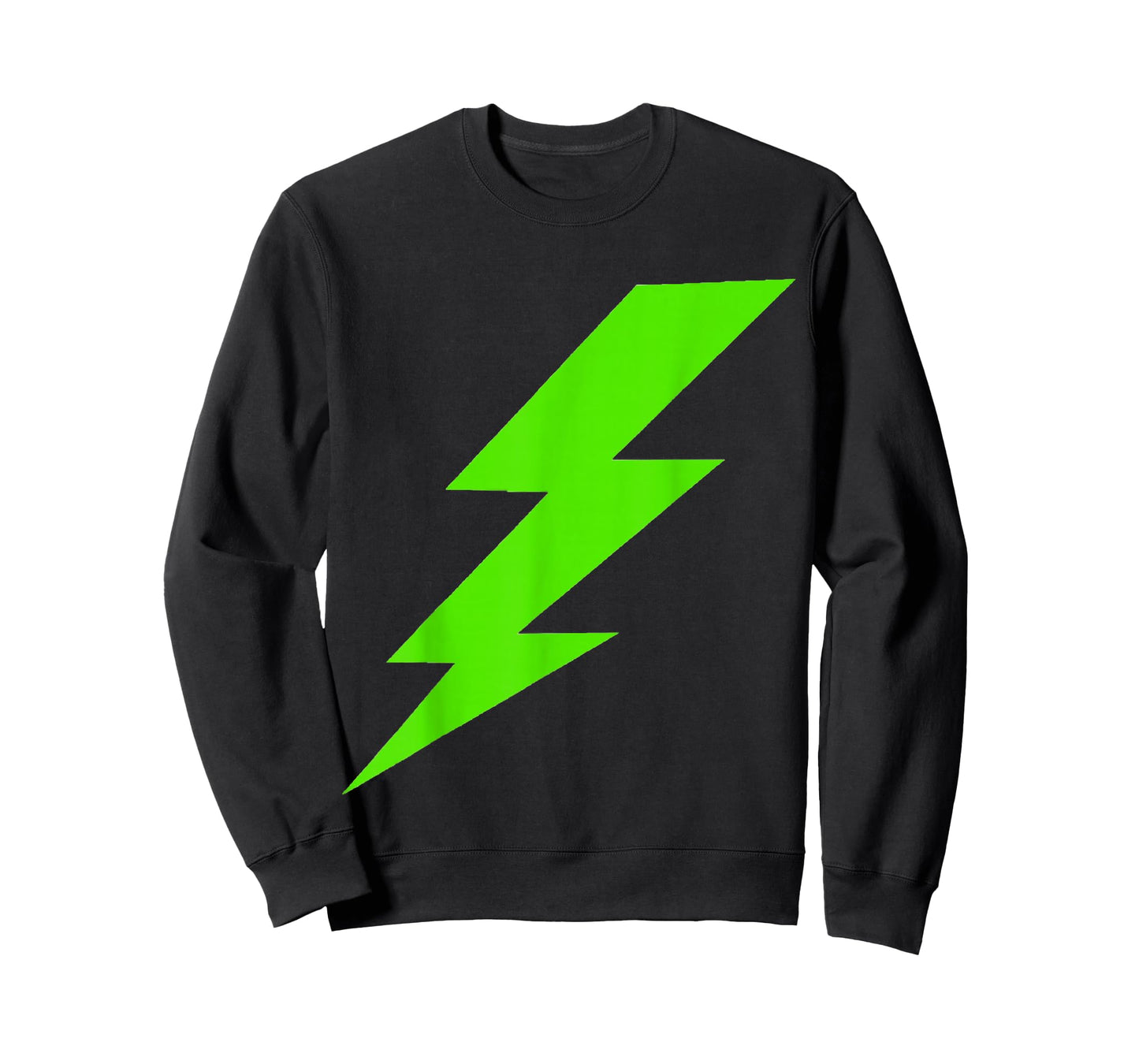 Lightning Bolt Bright Green Silhouette T-Shirt