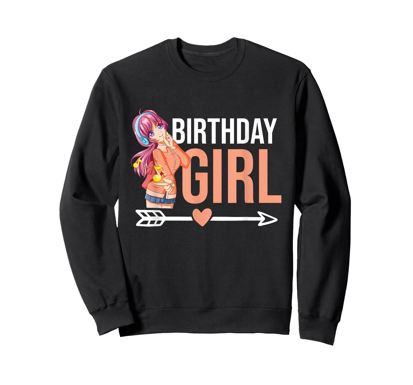 Anime Manga Birthday Girl Birthday T-Shirt