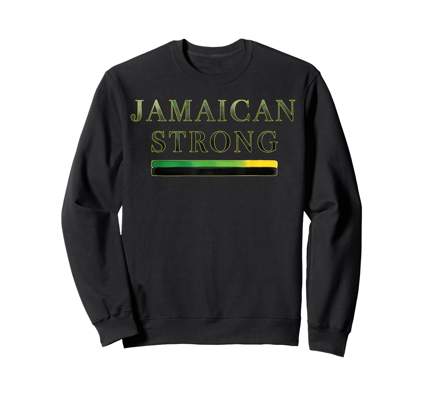 Jamaica Strong Shirt Watercolor Pride Logo Design T-Shirt