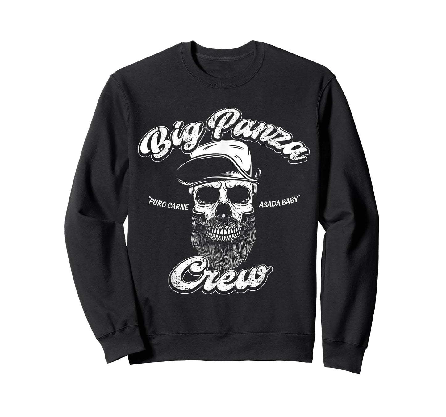 BIg Panza Puro Carne Asada Baby Crew T-Shirt