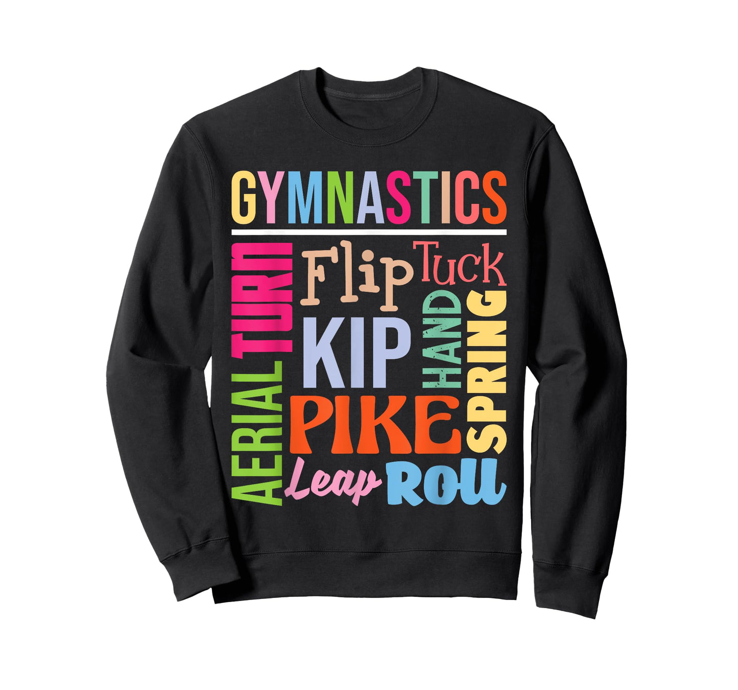 Gymnastics - Handspring Leap Tuck Gymnast Athlete Acrobatics T-Shirt