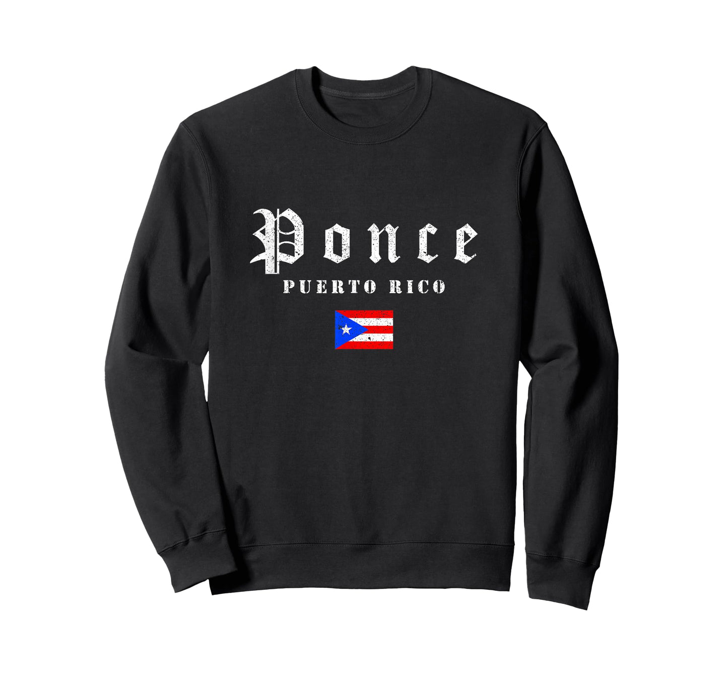 Vintage Ponce Puerto Rico Flag Pride Home Root Travel T-Shirt
