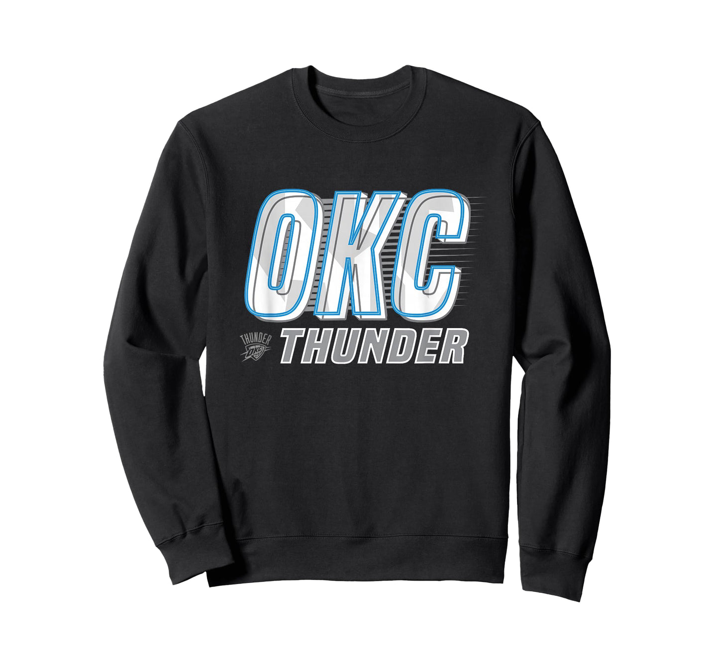 NBA Oklahoma City Thunder Type Stack Logo T-Shirt