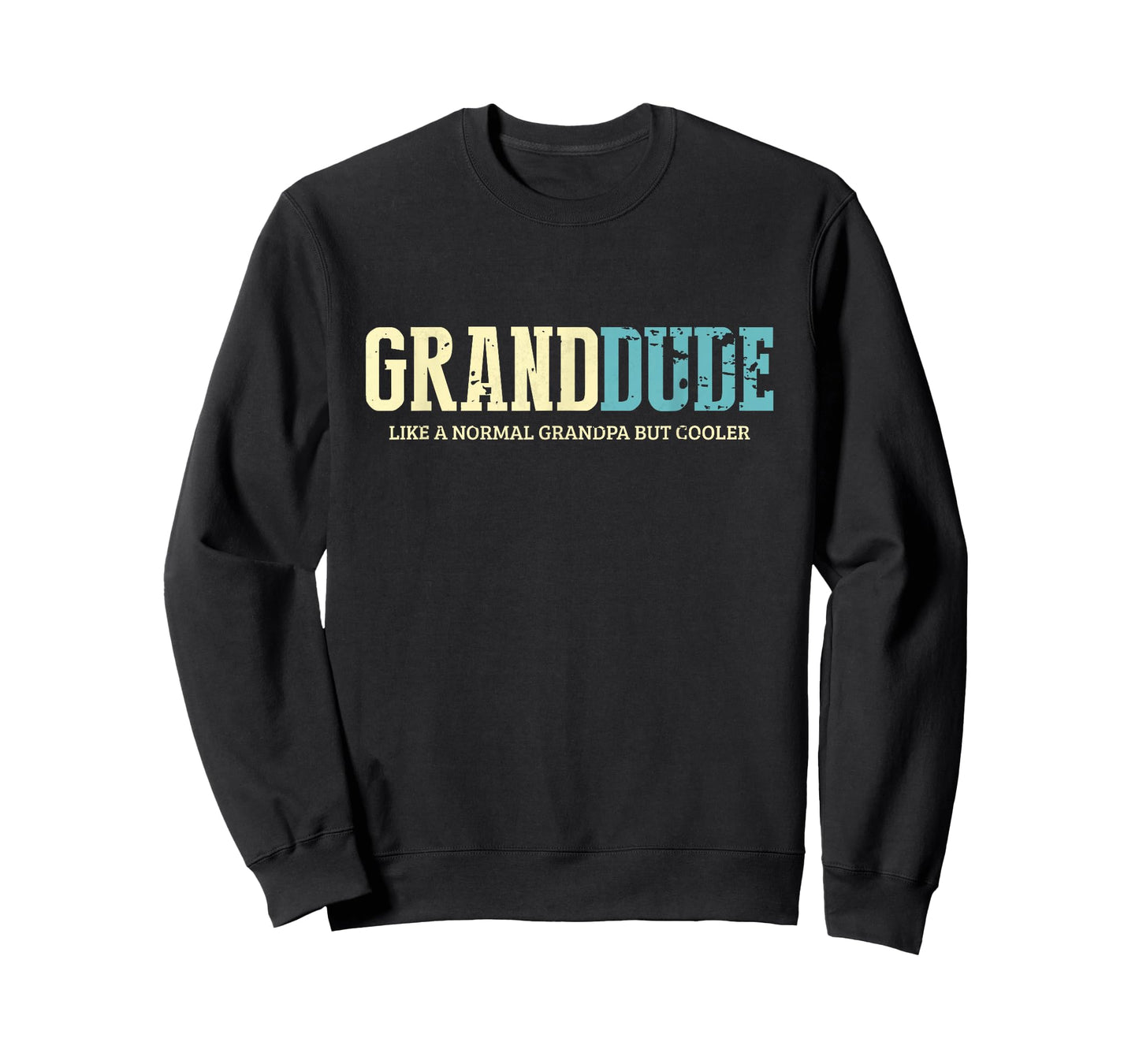 Grand-Dude Like Normal Grandpa But Cooler Retro Tshirt T-Shirt