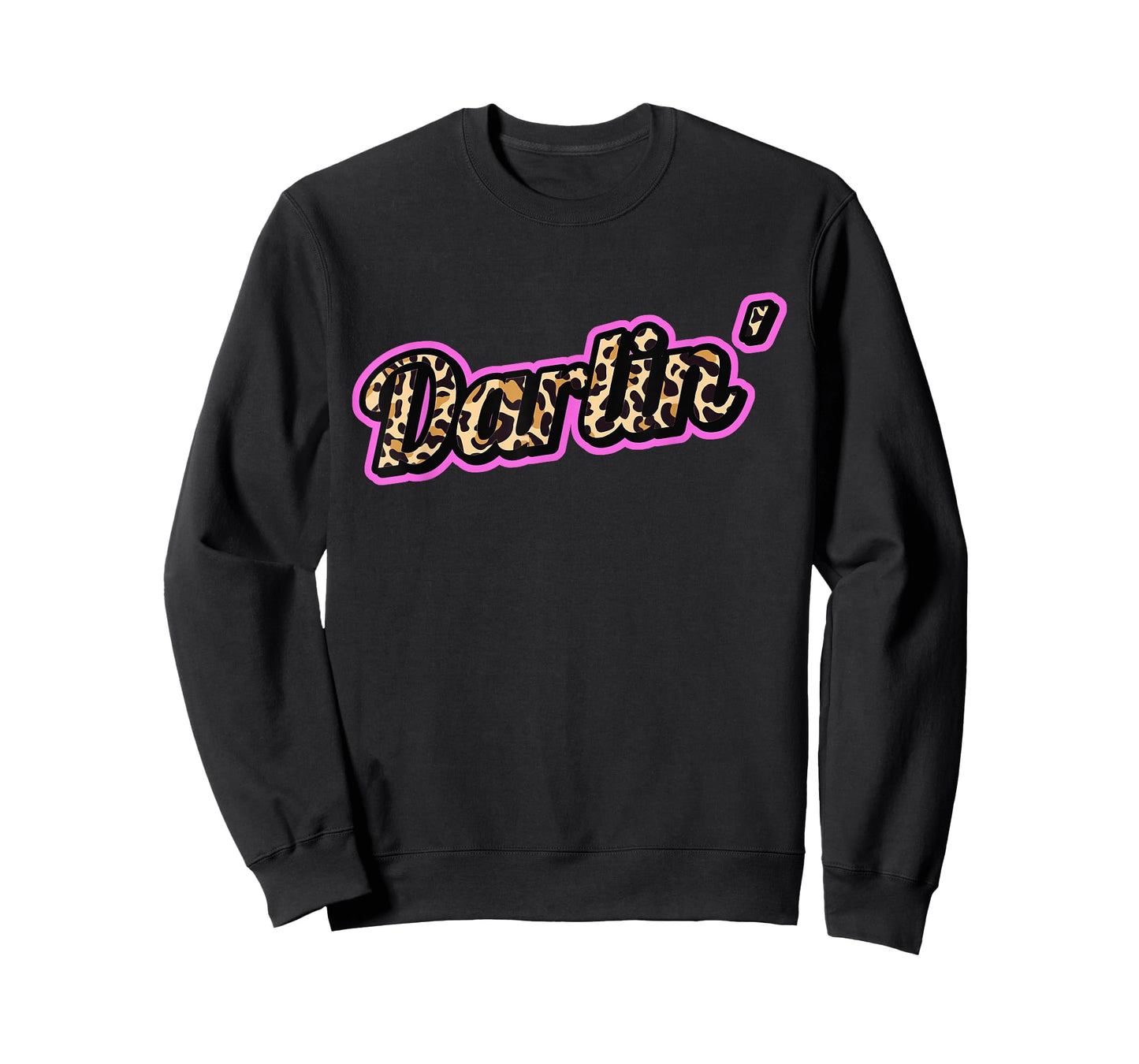 Darlin' Leopard Print Trendy Country Music T-Shirt