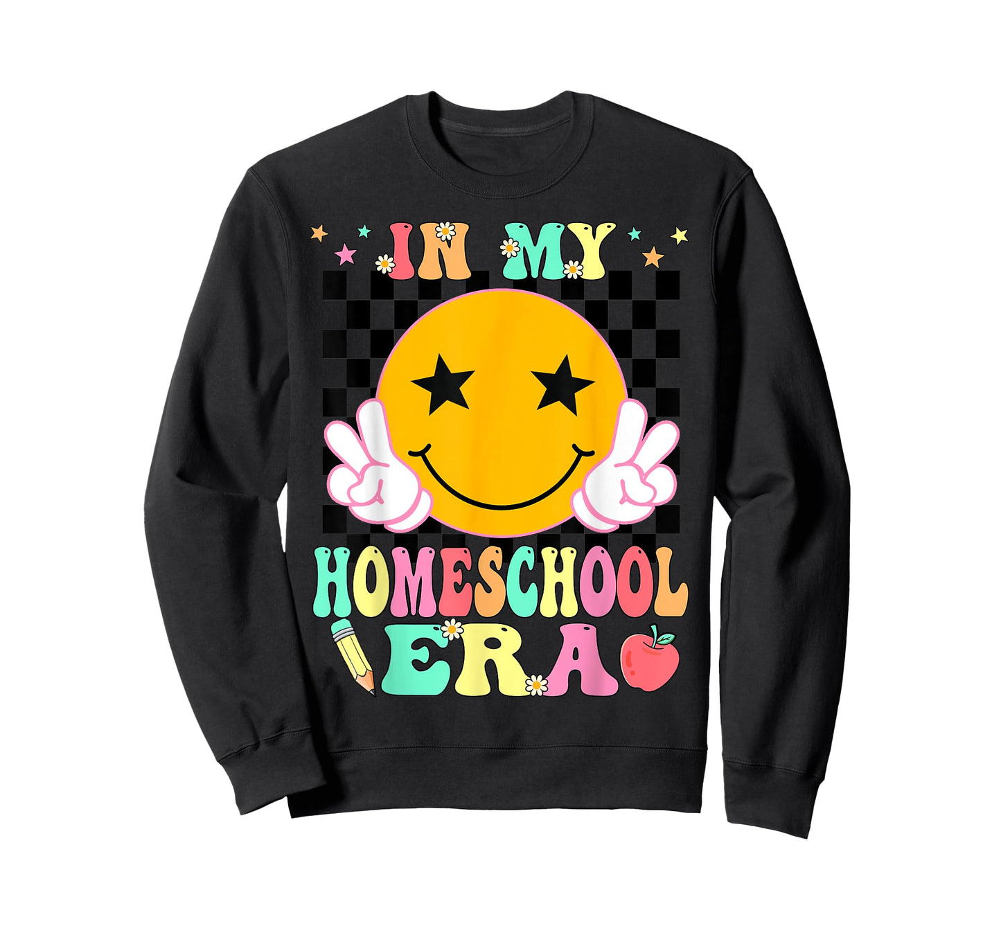 In My Homeschool Era Teacher Back to School Student Kids T-Shirt