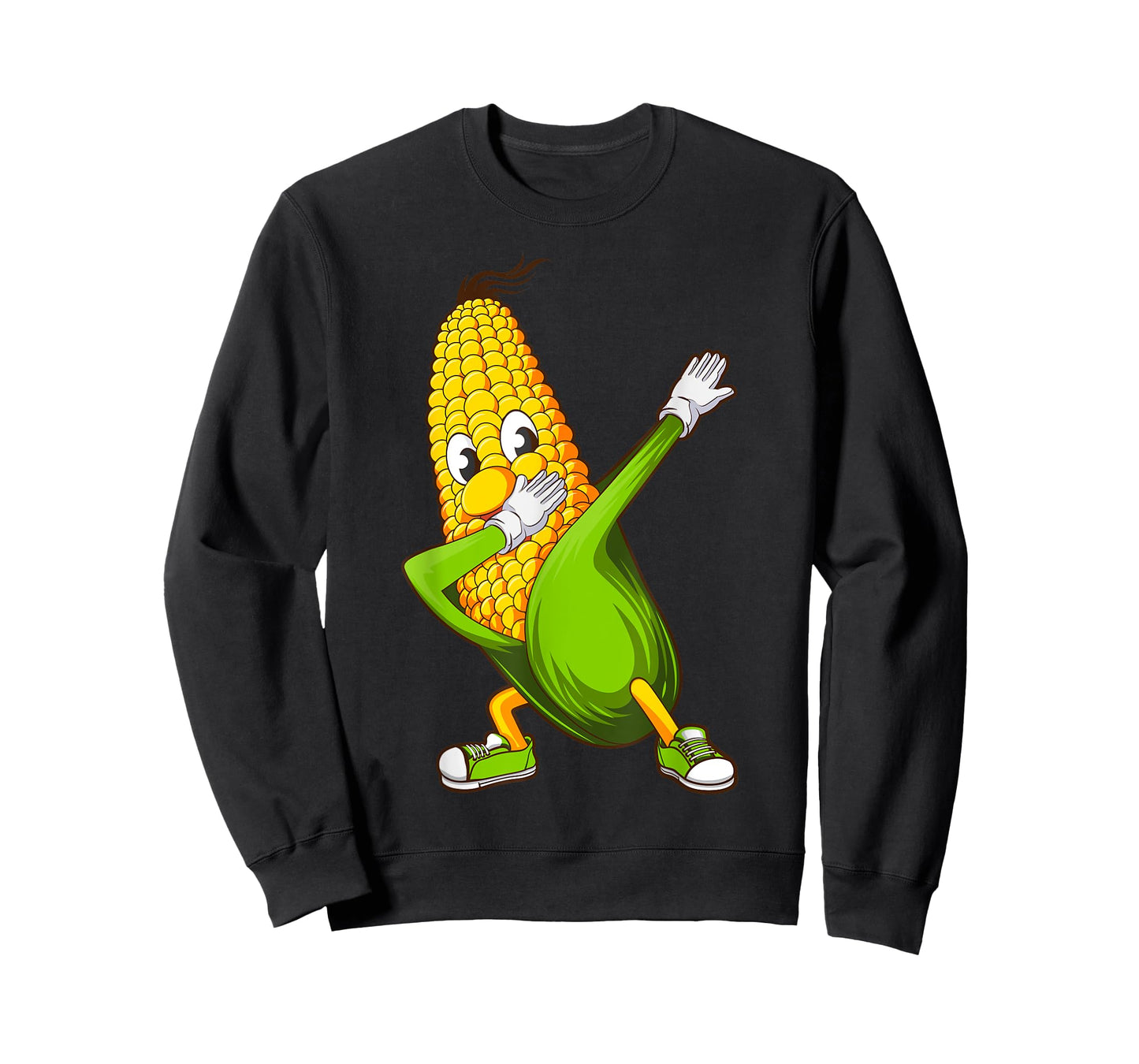 Funny Dabbing Corn Gift | Cute Dancing Farmers Men Women T-Shirt