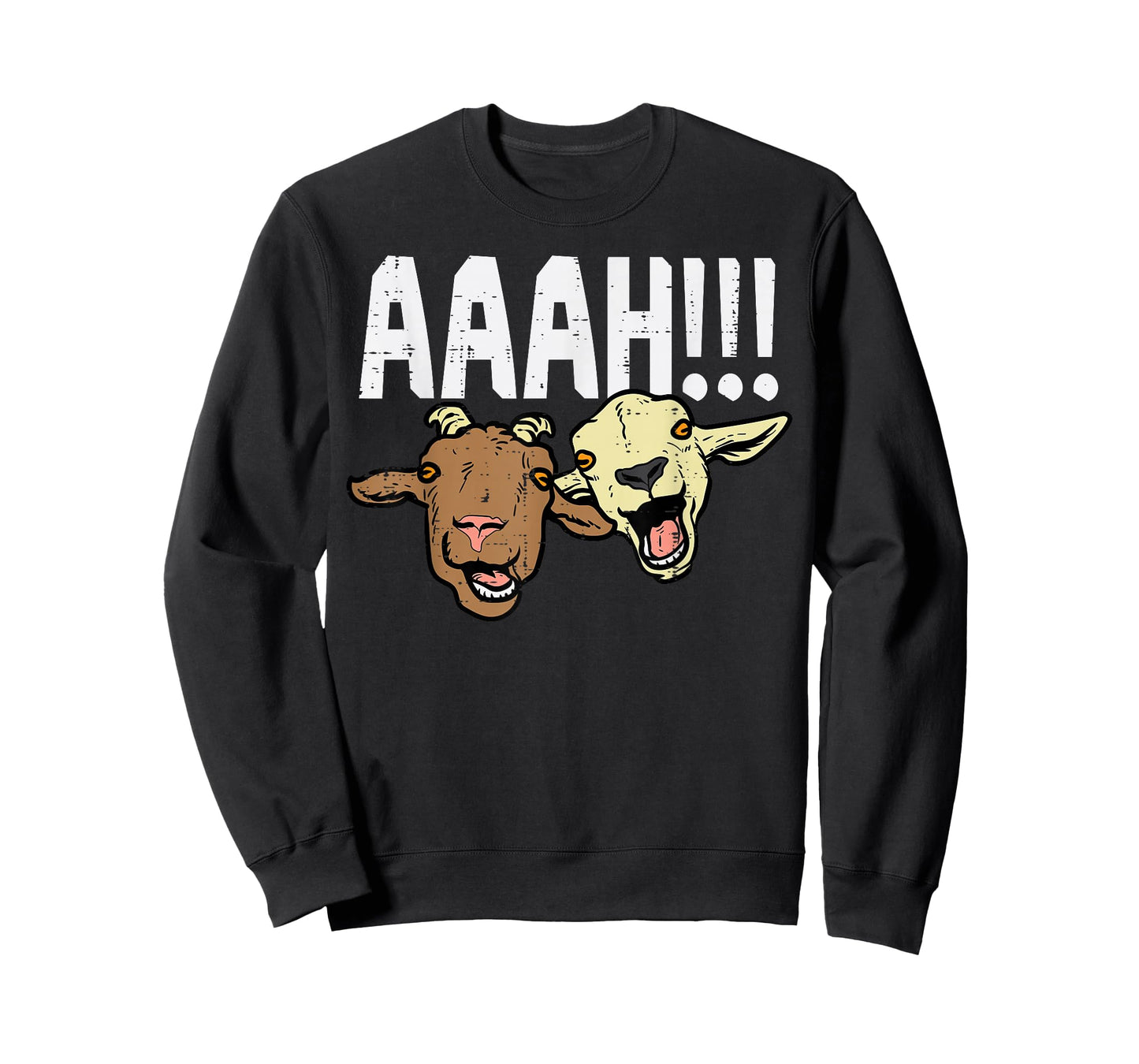 Screaming Goats Aaah Funny Bleat Farm Animal Women Men Kids T-Shirt