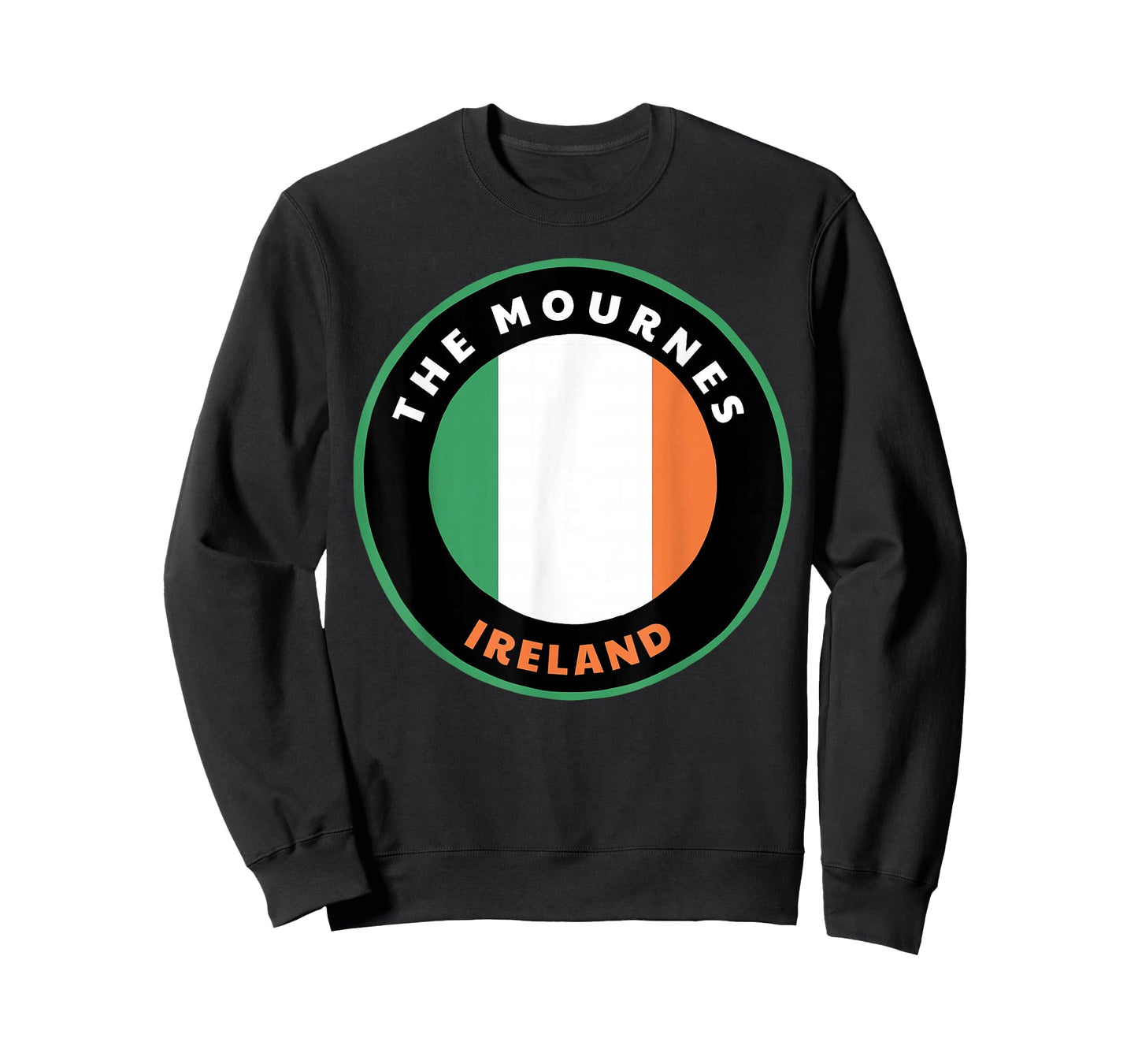 The Mournes Ireland IE Irish Heritage & Pride Flag Badge T-Shirt