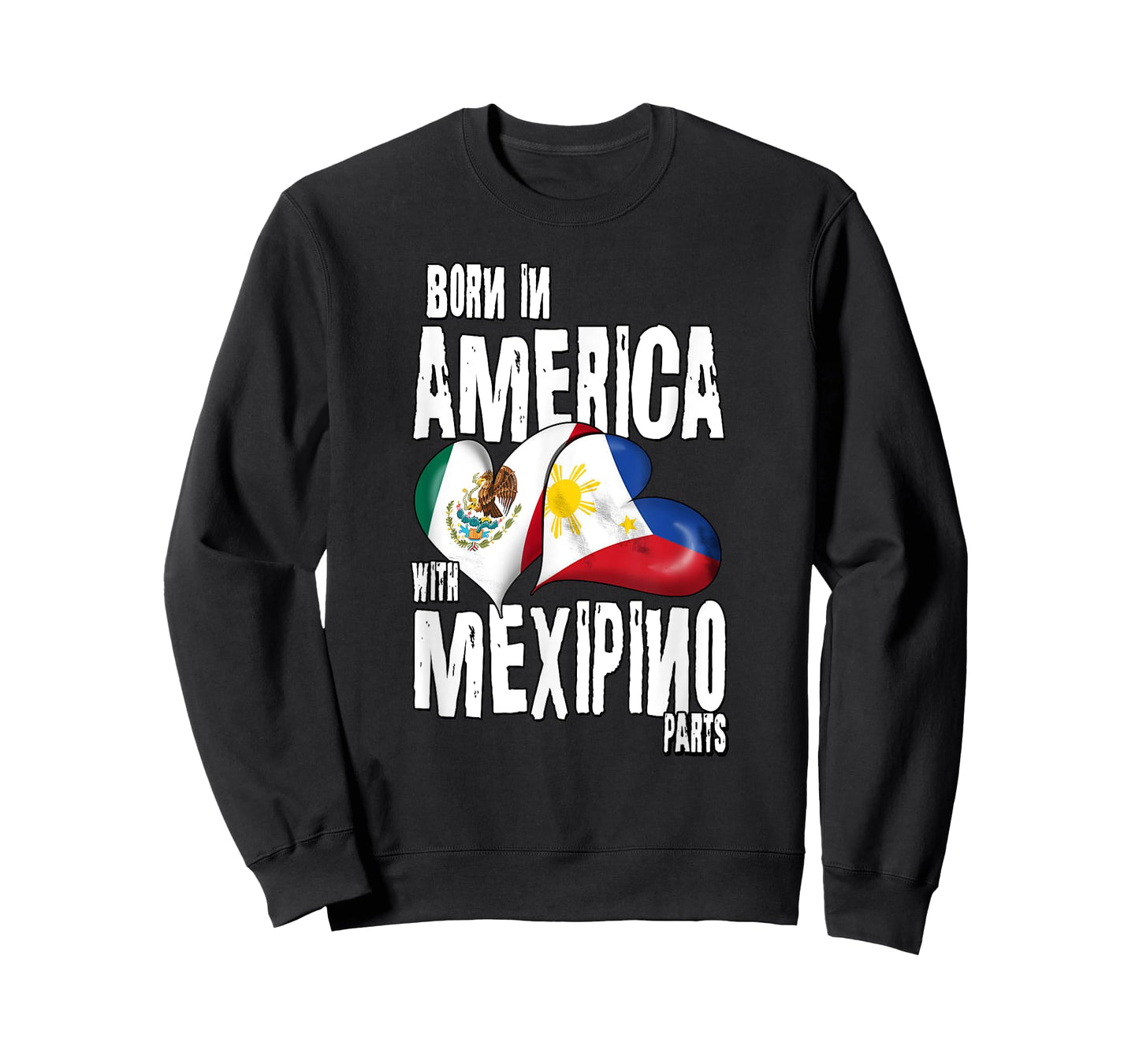 Philippines Mexico Filipino Pride Proud Flag Mexipino Mixed T-Shirt