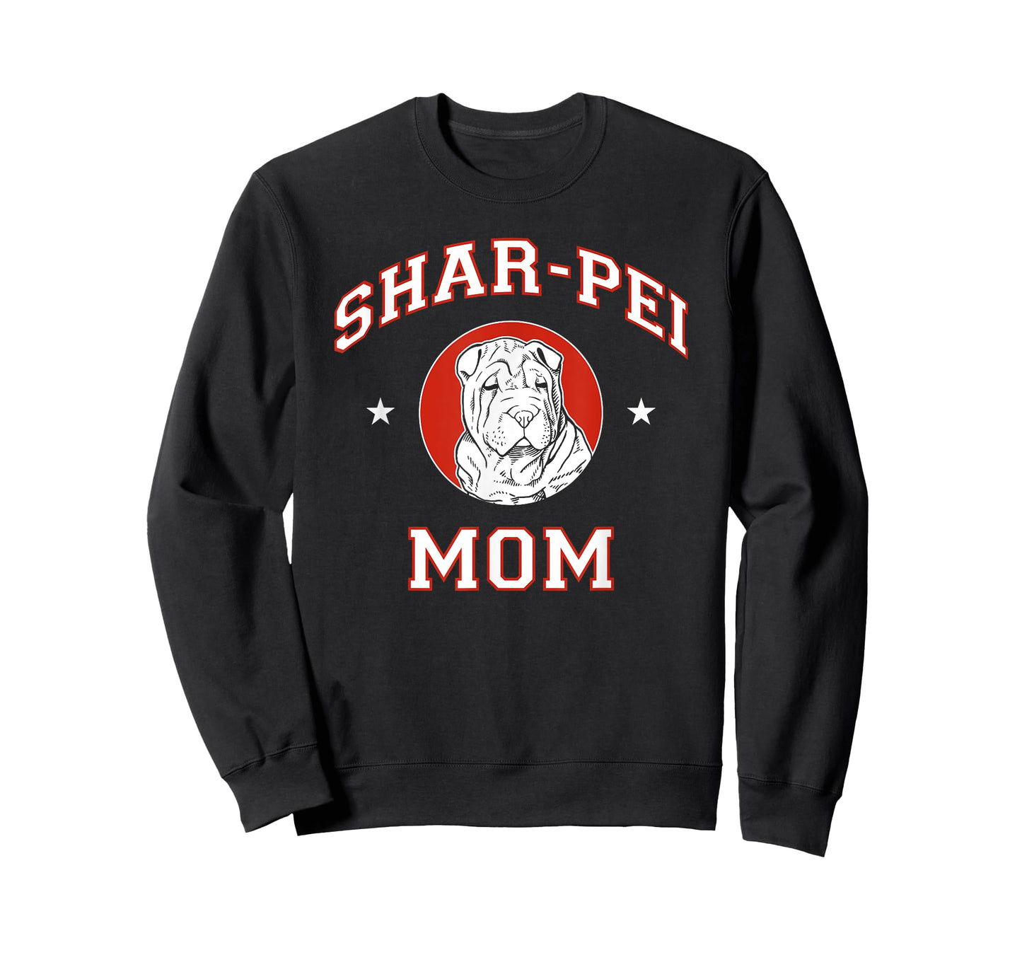 Shar-Pei Mom Dog Mother T-Shirt for Men Women Girls Kids