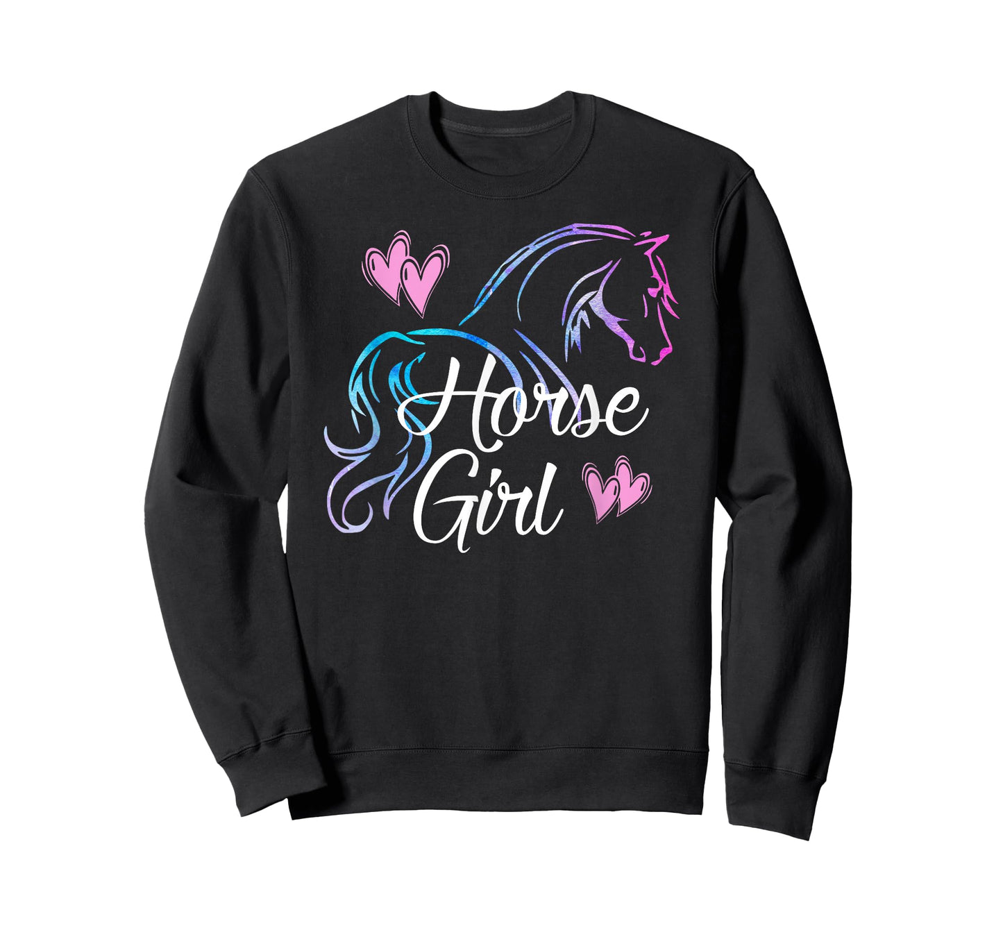 HORSE GIRL Love Horses Riding Rider Kids Women Gift T-Shirt