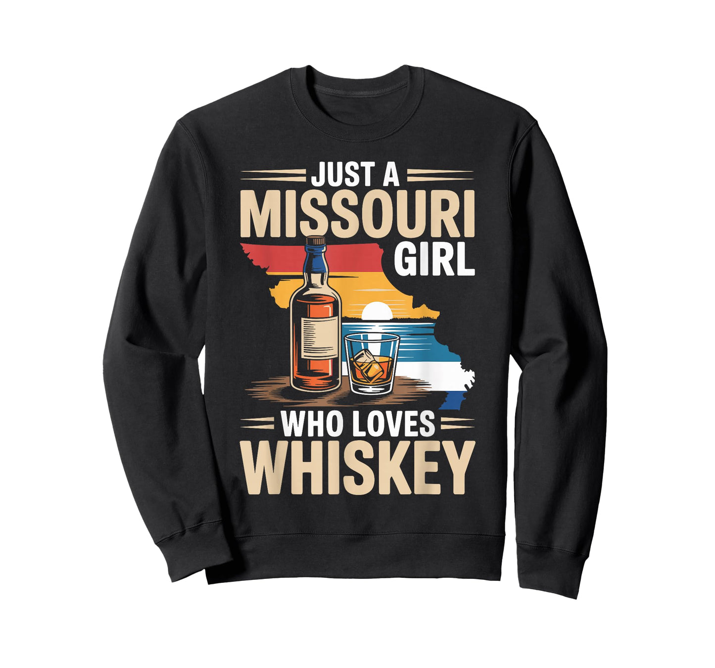 Just A Missouri Girl Who Loves Whiskey T-Shirt