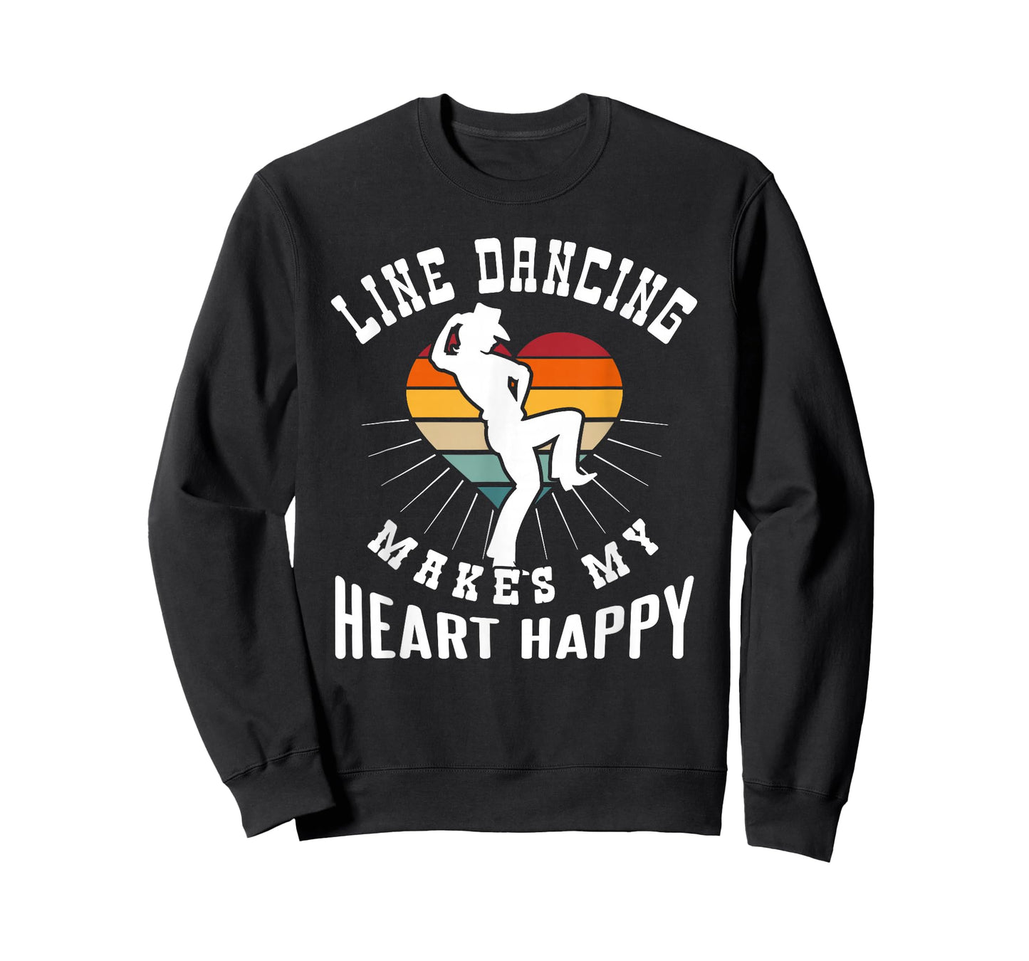 Line Dancing Makes My Heart Happy T-Shirt