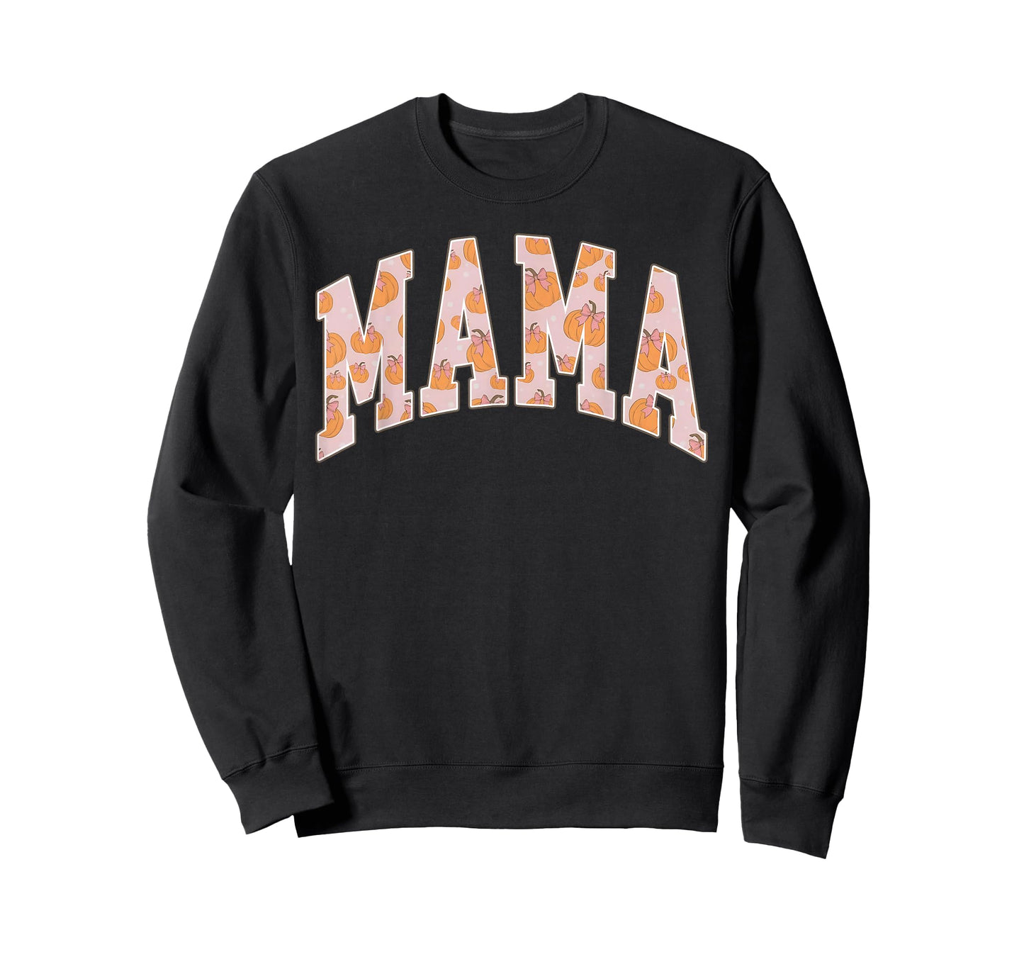 Mama Pumpkin Season Autumn Fall Y'all Leaves Thanksgiving T-Shirt