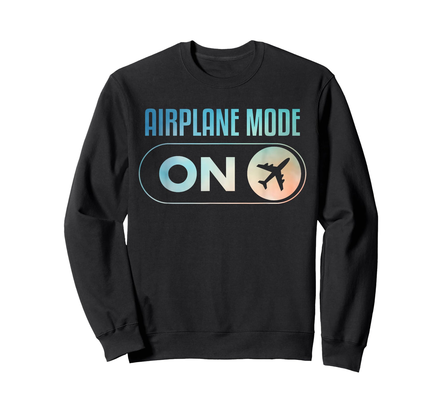 Funny Airplane Pilot Art For Men Women Airplane Mode Pilot T-Shirt