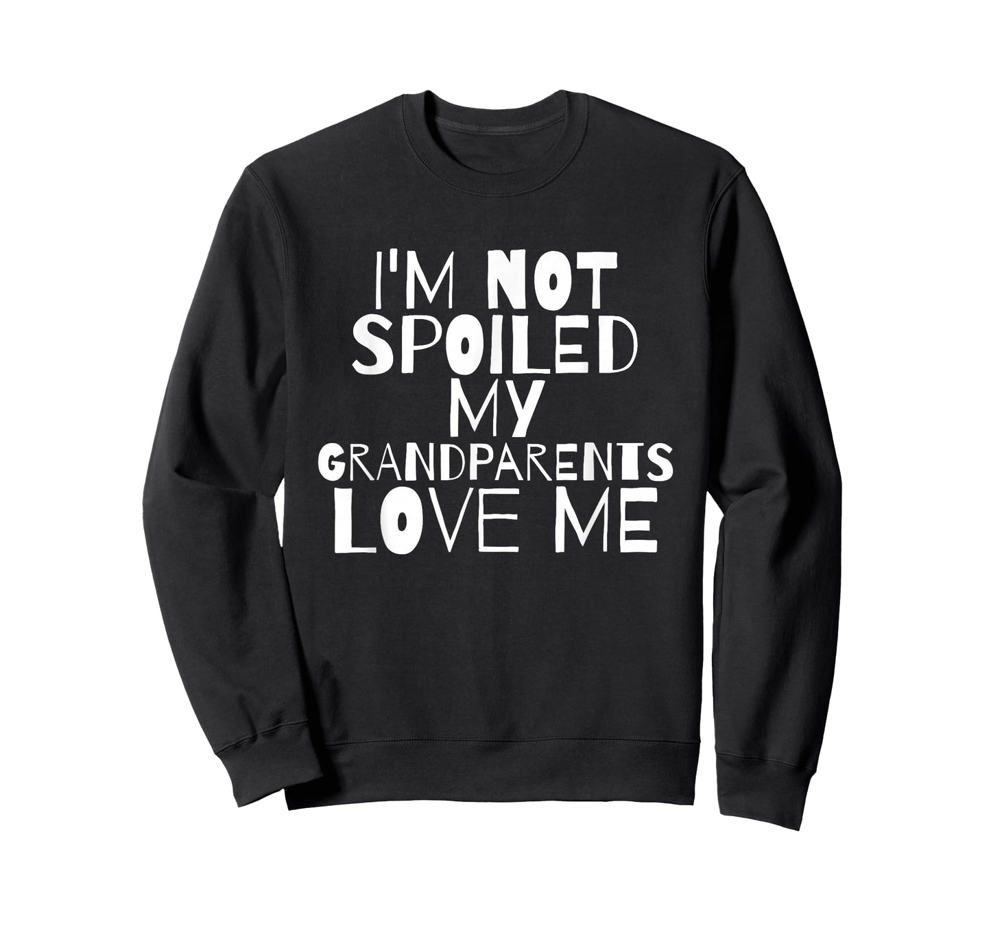 Im Not Spoiled My Grandparents Love Me child mamaw T Shirt T-Shirt