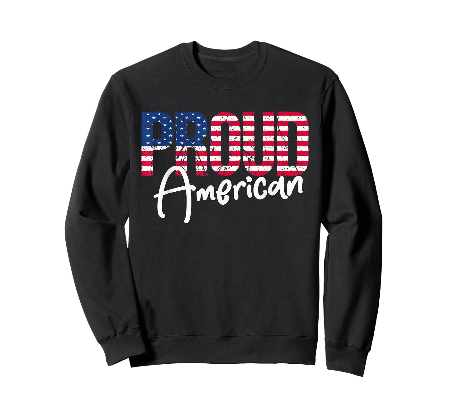 Patriotic 4th Of July Matching Gift Proud To Be An American T-Shirt