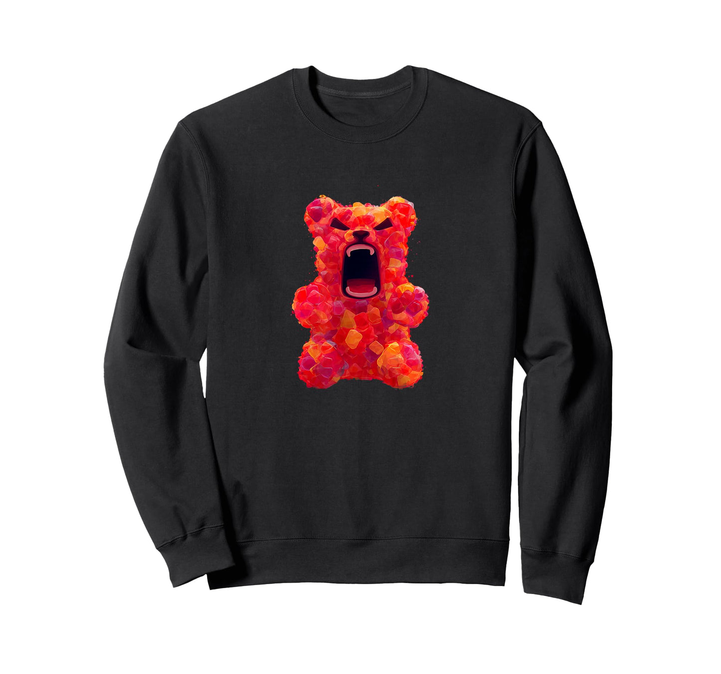 Red Angry Gummy Bear Look T-Shirt