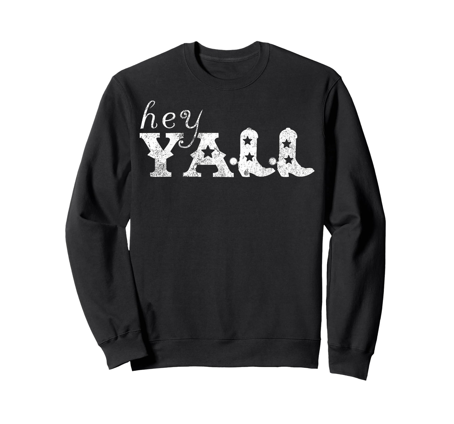 Hey Y'All Cowboy Boots T-Shirt