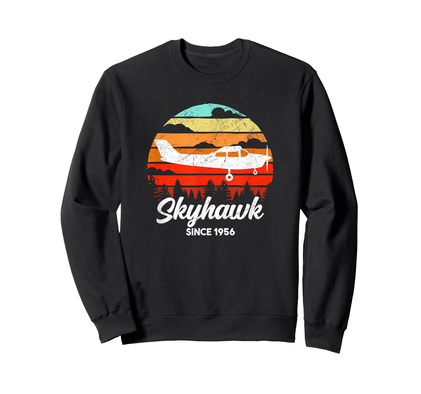 Vintage Pilot C172 Airplane Skyhawk T-Shirt