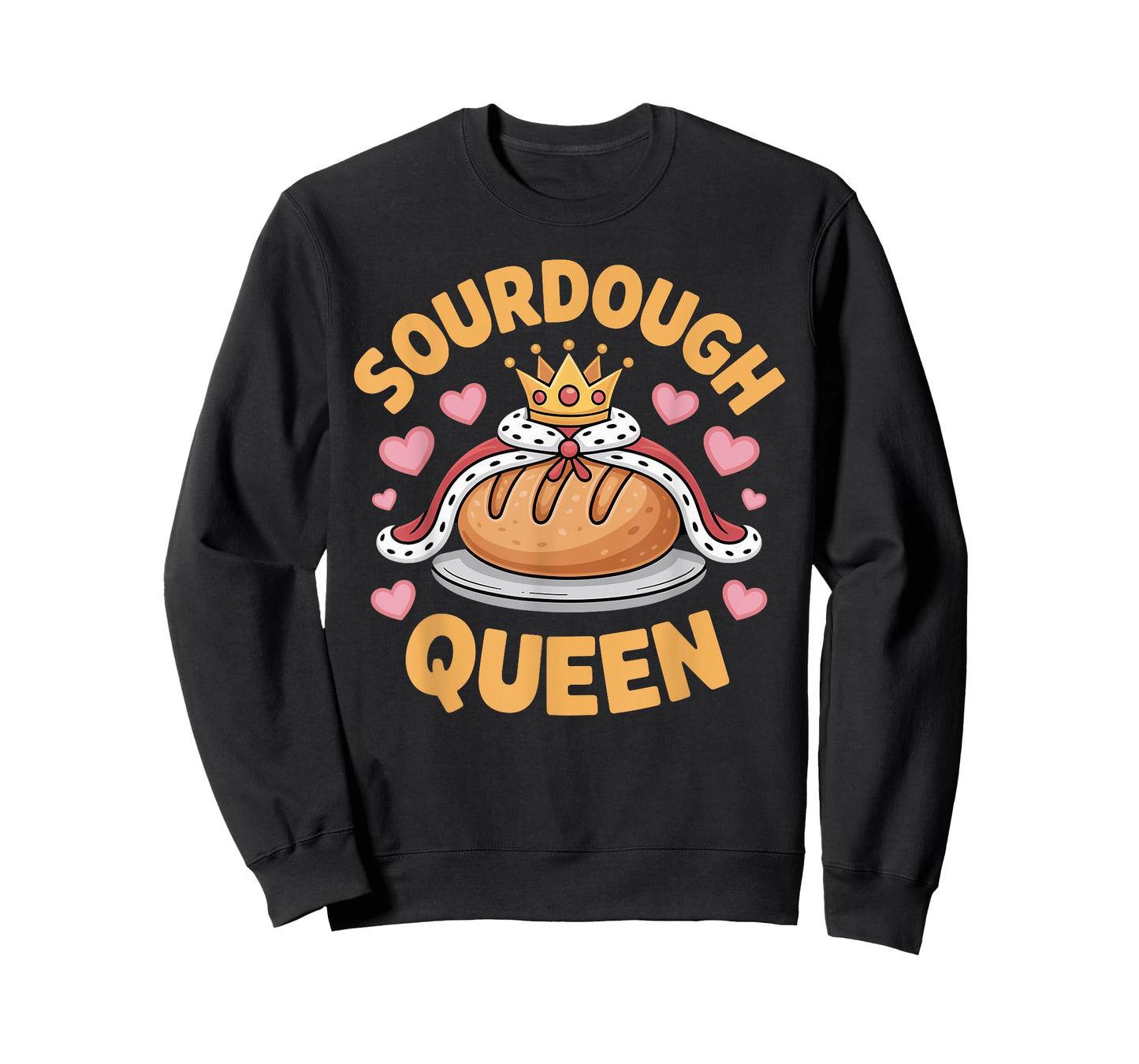 Sourdough Queen Bread Baking Lovers T-Shirt