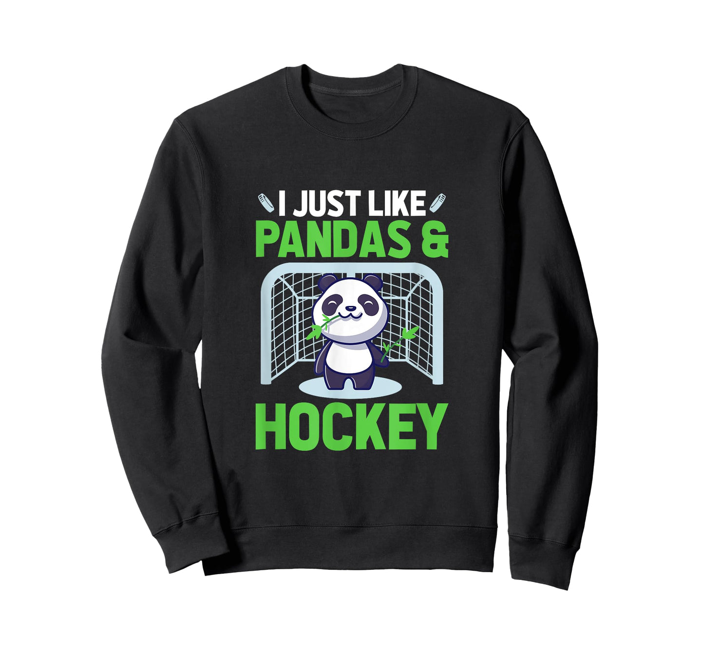 Ice Hockey I Just Like Pandas & Hockey T-Shirt