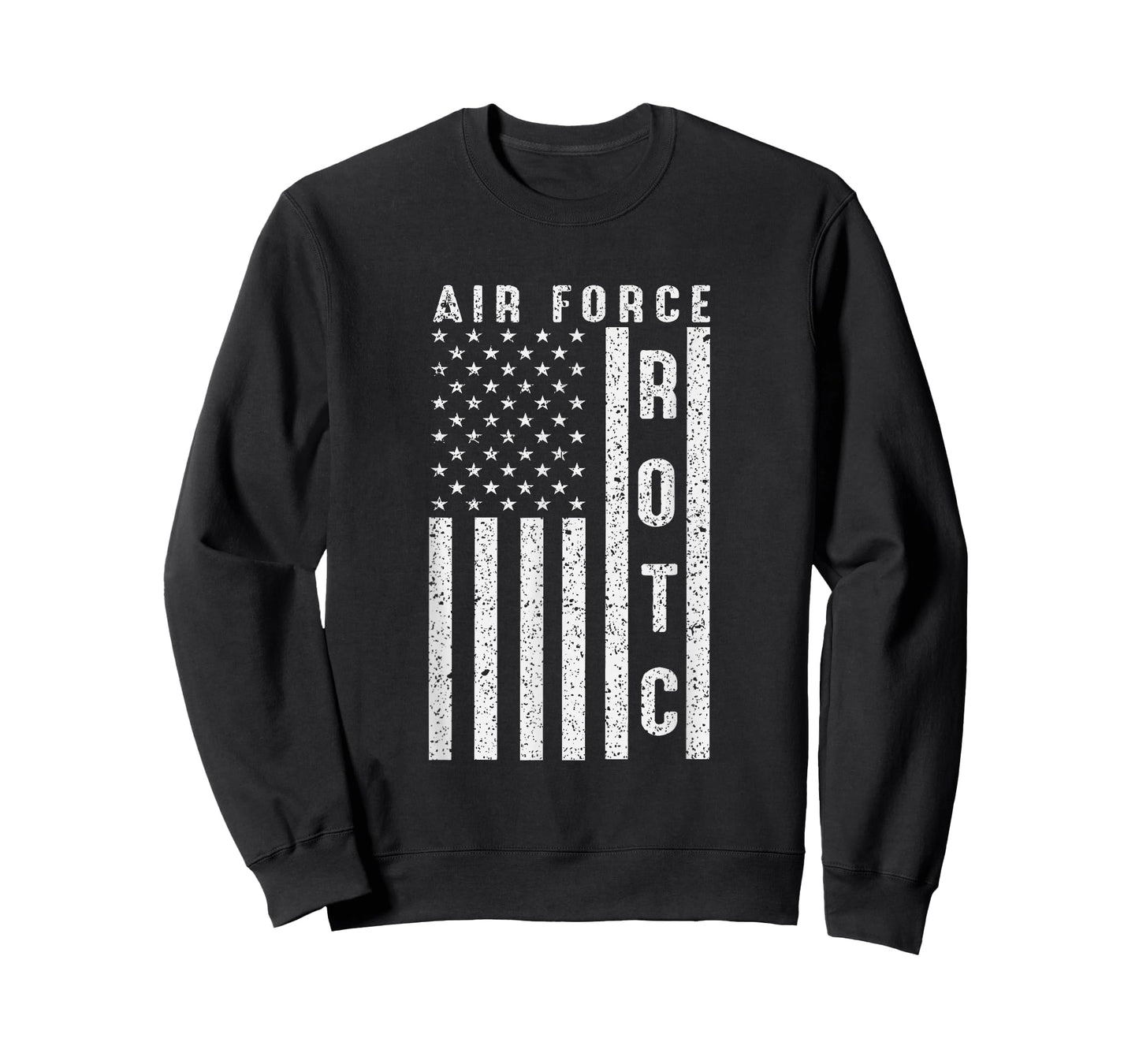 Air Force ROTC USAF ROTC USA Flag Cool Gifts Distressed T-Shirt