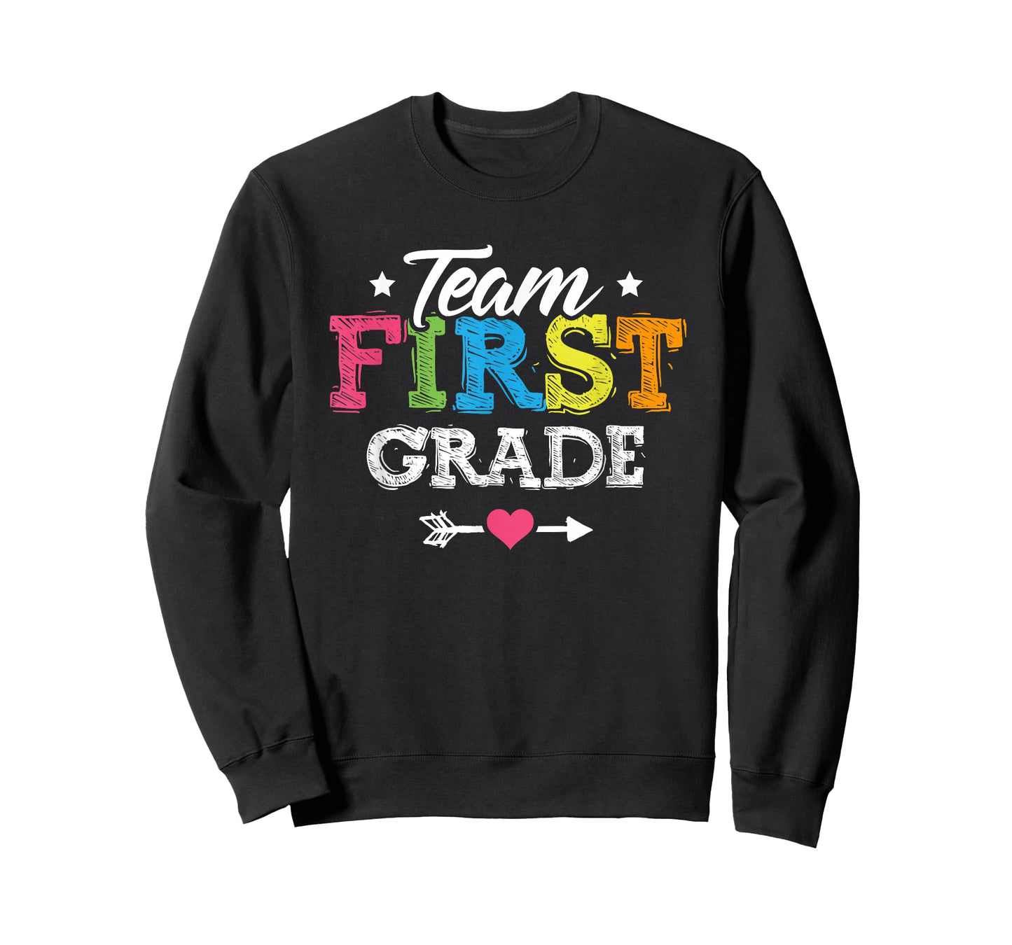 Team First Grade Shirt Teacher Student Kids Back To School T-Shirt