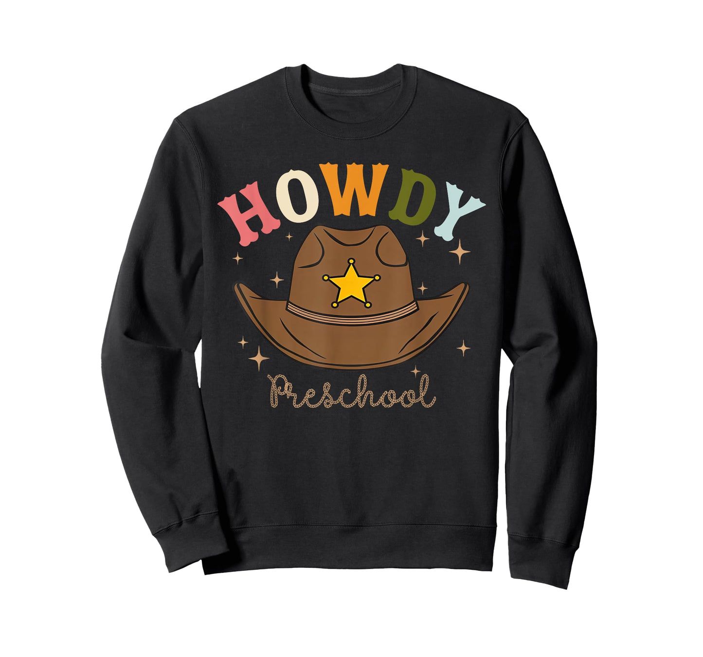 Preschool Teacher Rodeo Country Western Howdy Preschool T-Shirt for Men Women