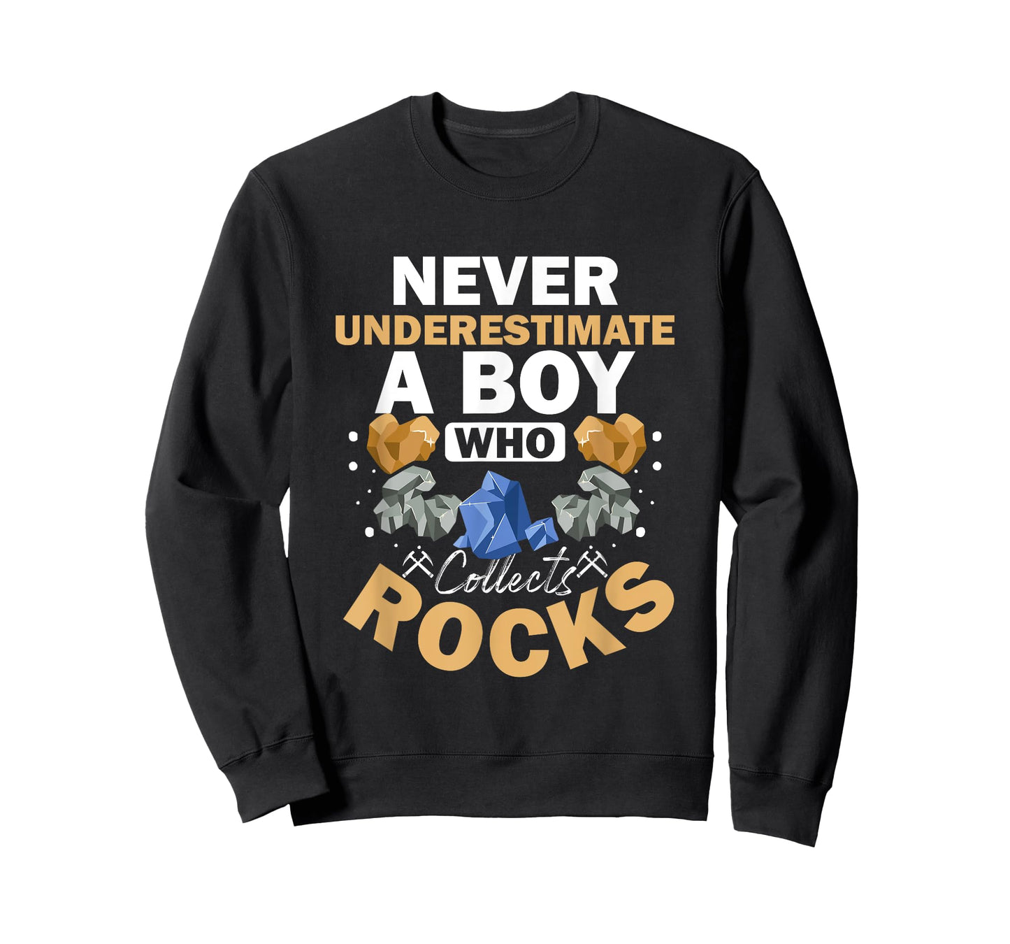 Boy Who Collects Rocks Geology Crystals Collecting Rocks T-Shirt