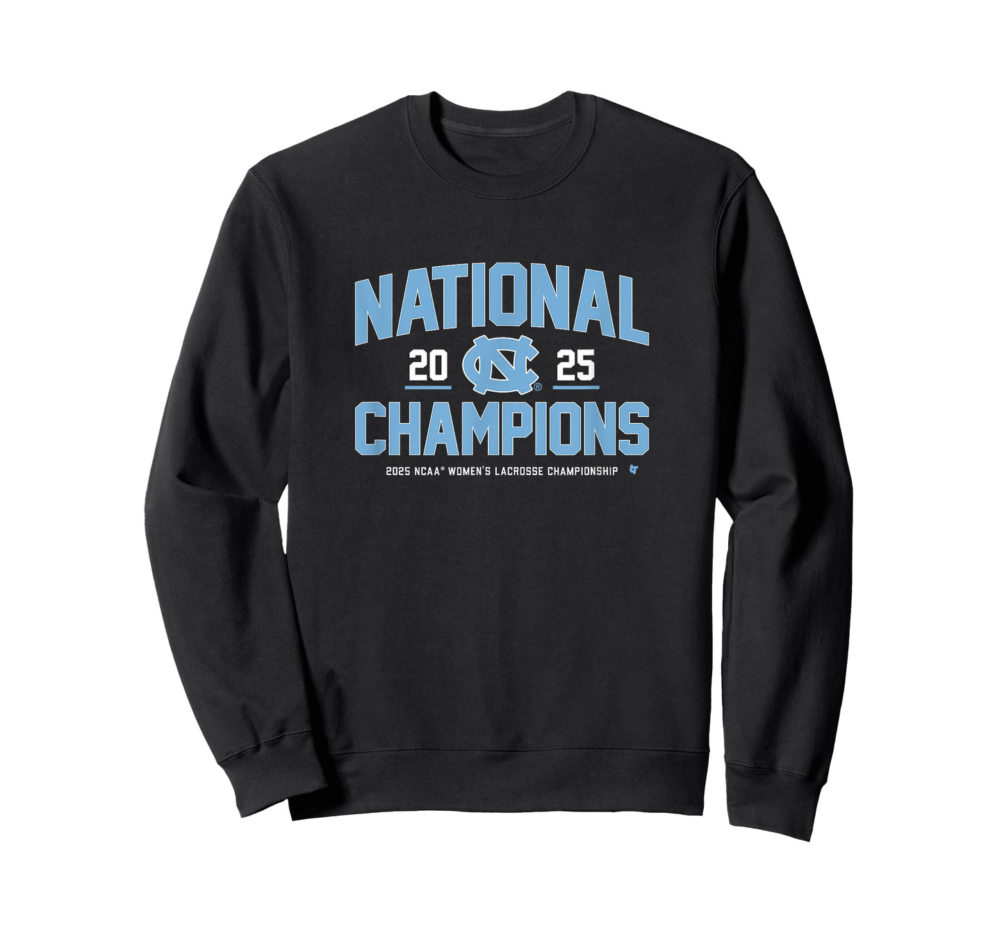 UNC Women's Lacrosse - 2025 National Champs - UNC Tar Heels T-Shirt