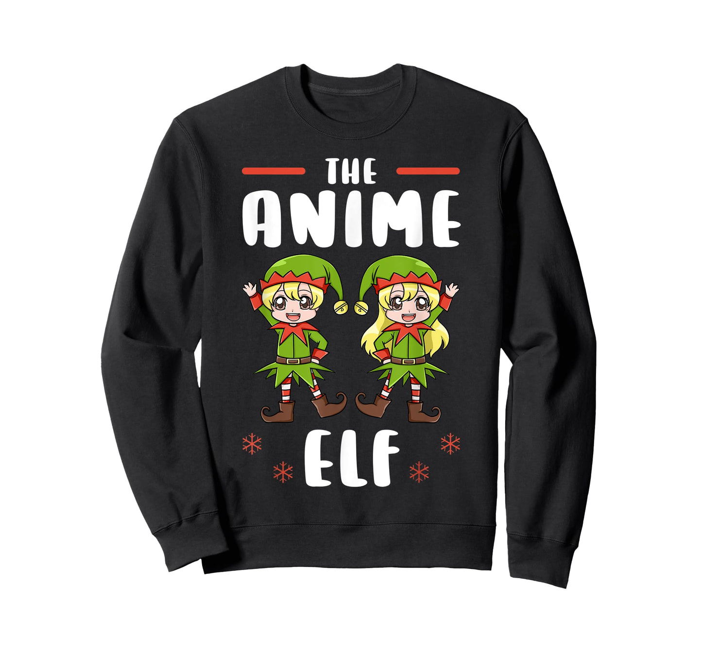 Christmas Anime Elf Kawaii Otaku Japanese Manga Lover T-Shirt