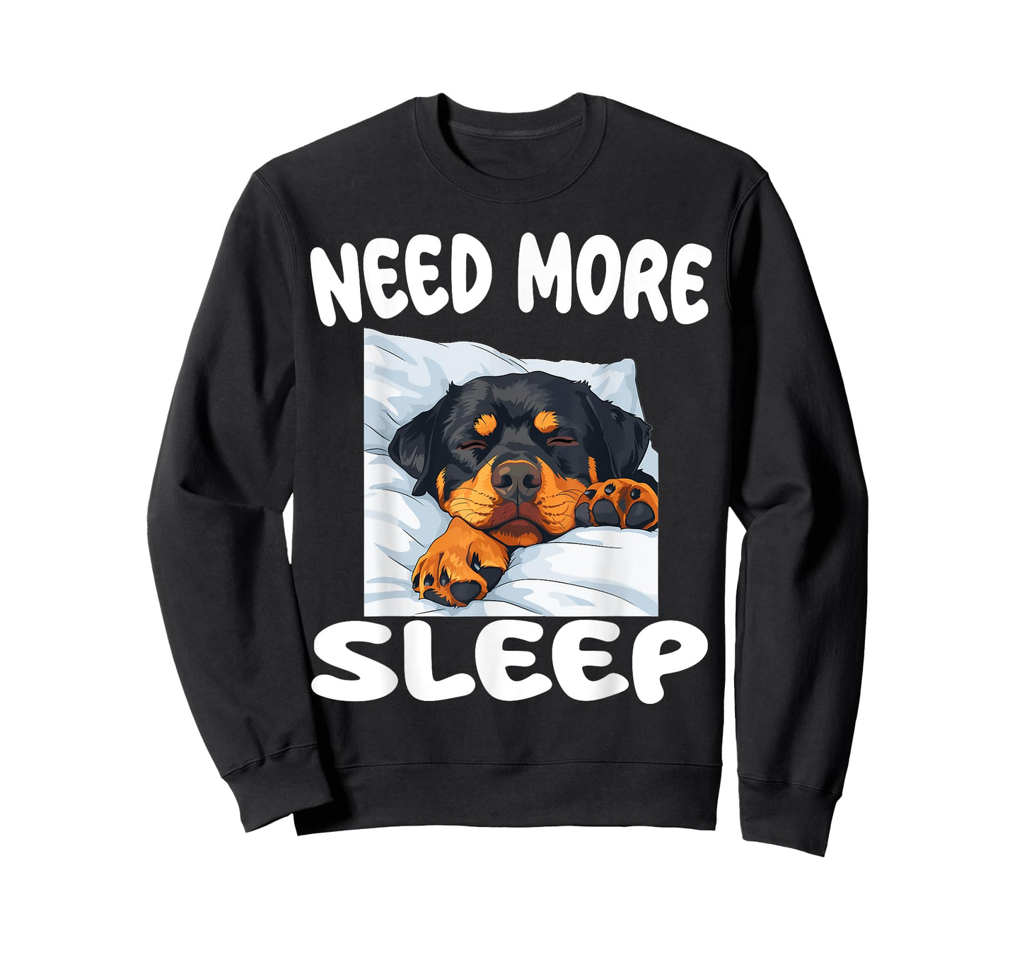 Cute Rottweiler Need more Sleep Pajamas Nightgown T-Shirt