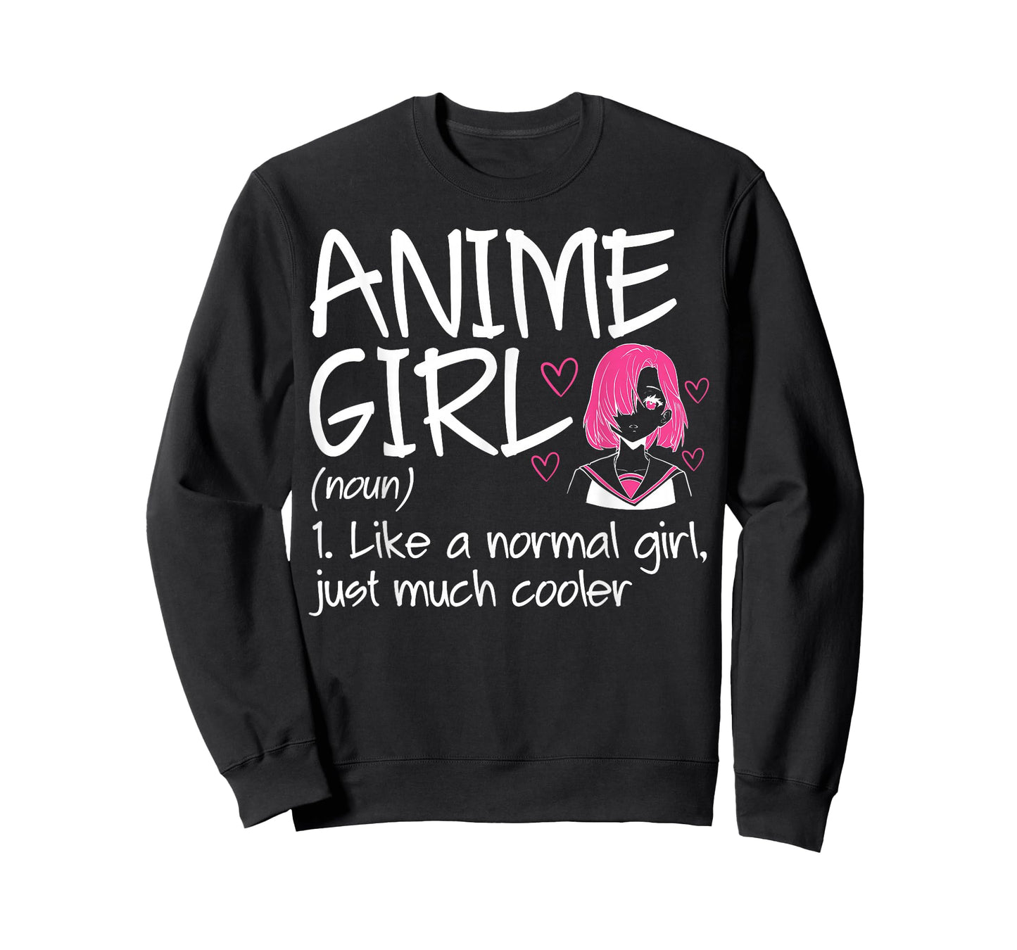 Anime Girl Definition Anime Lovers Merch T-Shirt Small