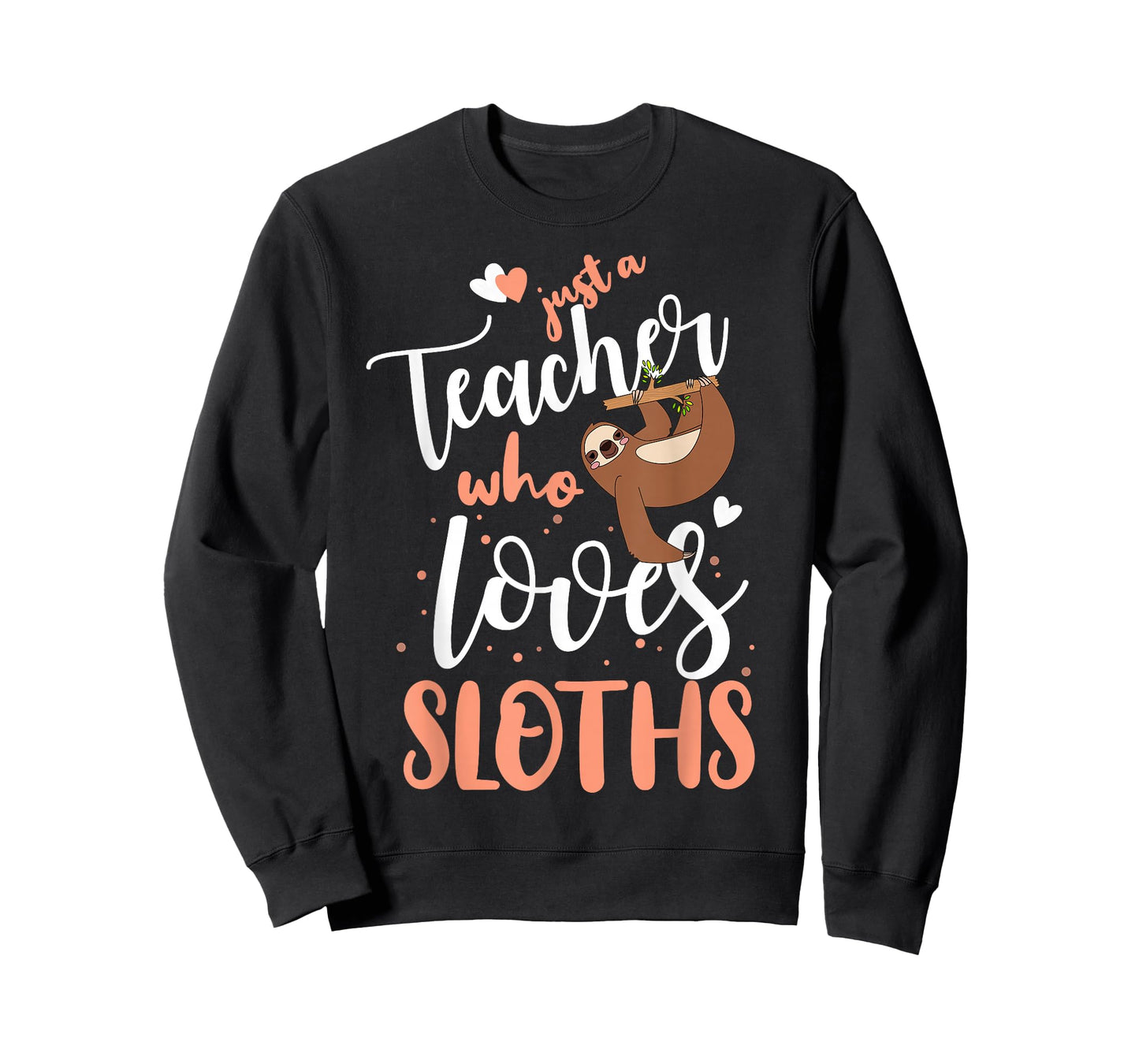 Just A Girl Who Loves Sloths Teacher Christmas Gift Idea T-Shirt