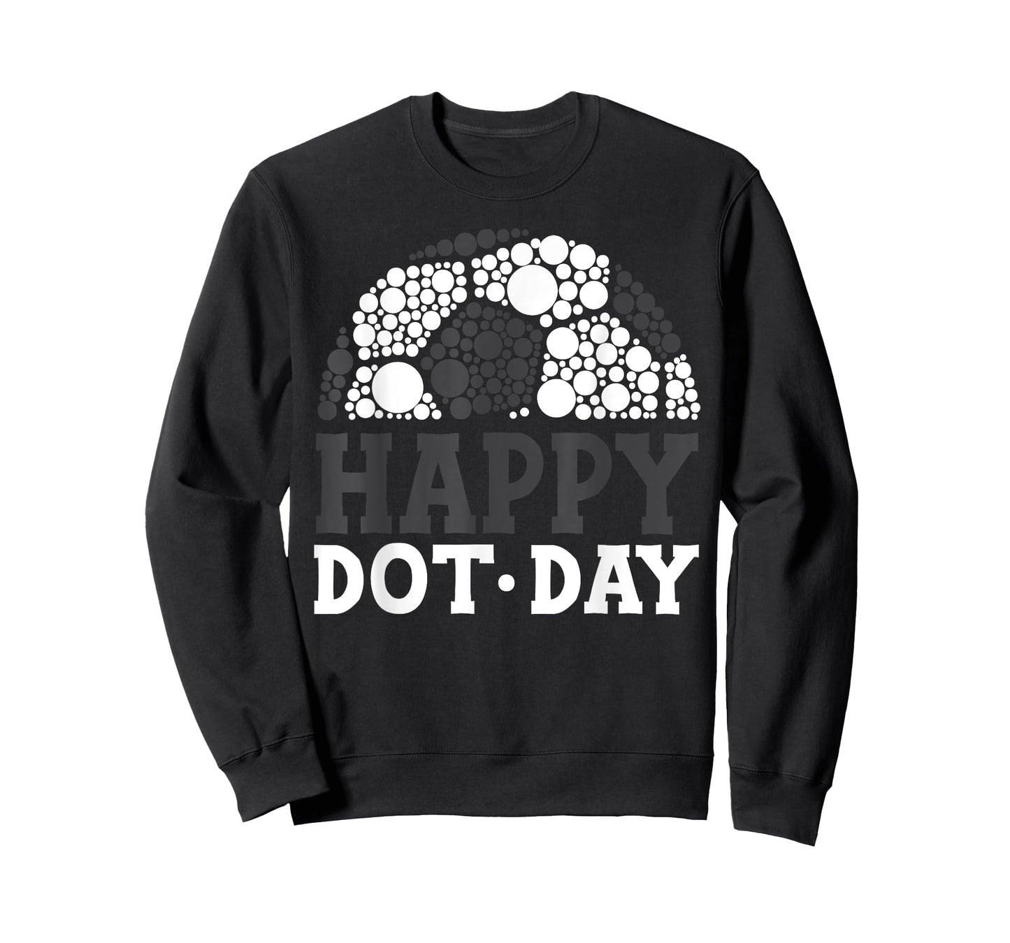 Happy Dot Day 2025 Polka Dot Soccer Ball Lover Boys Kids T-Shirt