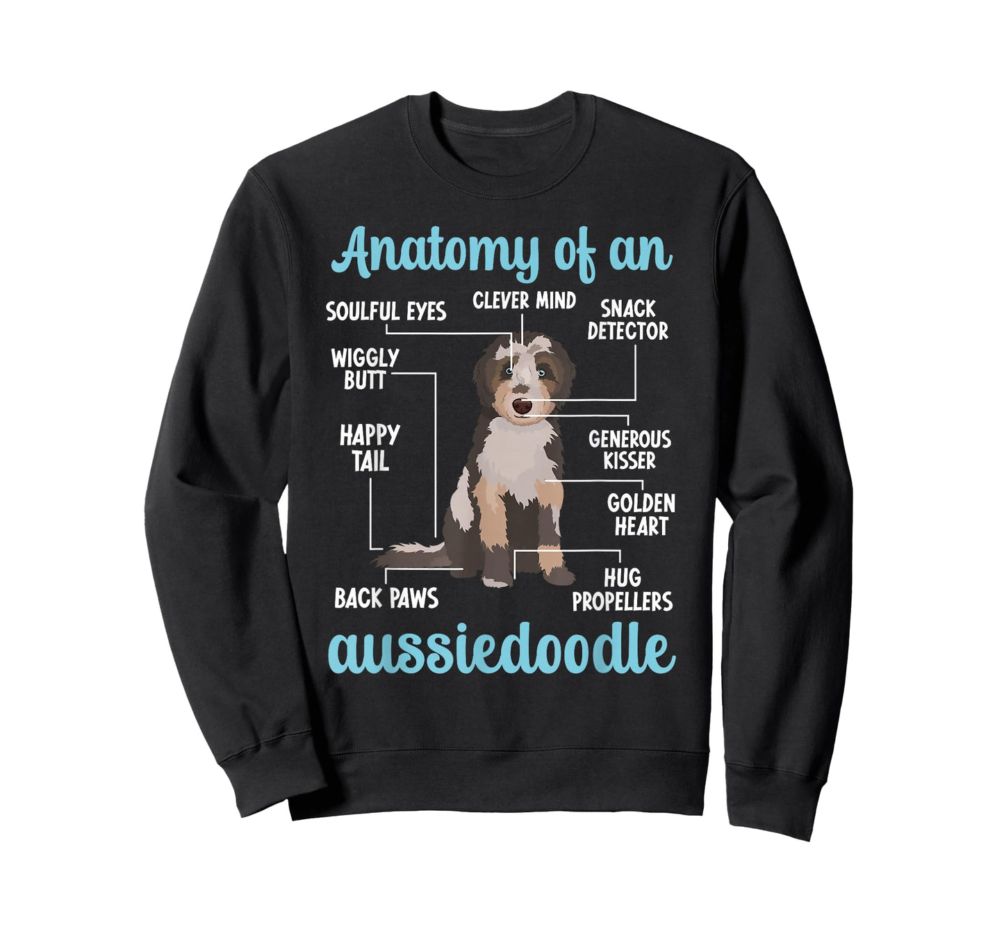 Anatomy of an Aussiedoodle Owner Aussiedoodle Dad T-Shirt