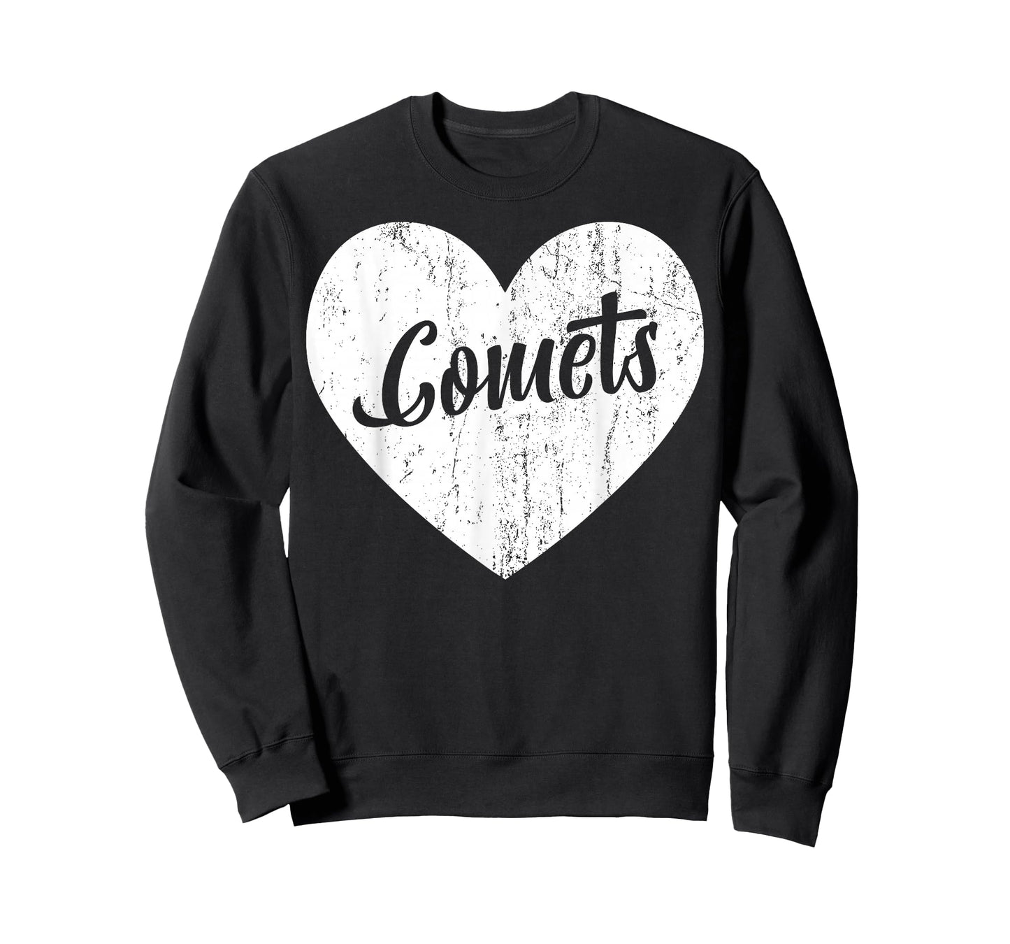 Comets School Sports Fan Team Spirit Mascot Heart Gift T-Shirt