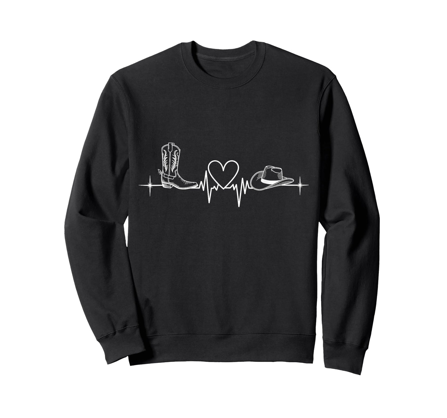 Line Dance Heartbeat EKG Pulse Line Dancing T-Shirt