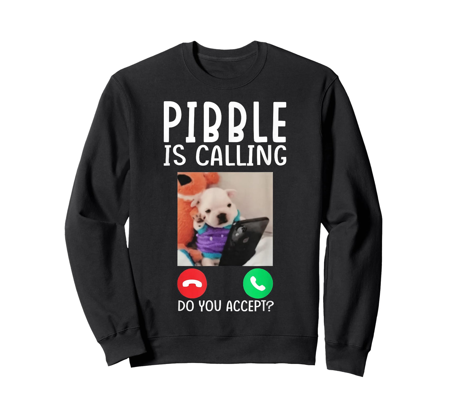 Pibble is Calling Funny Meme for Meme Fans Dog Lovers T-Shirt