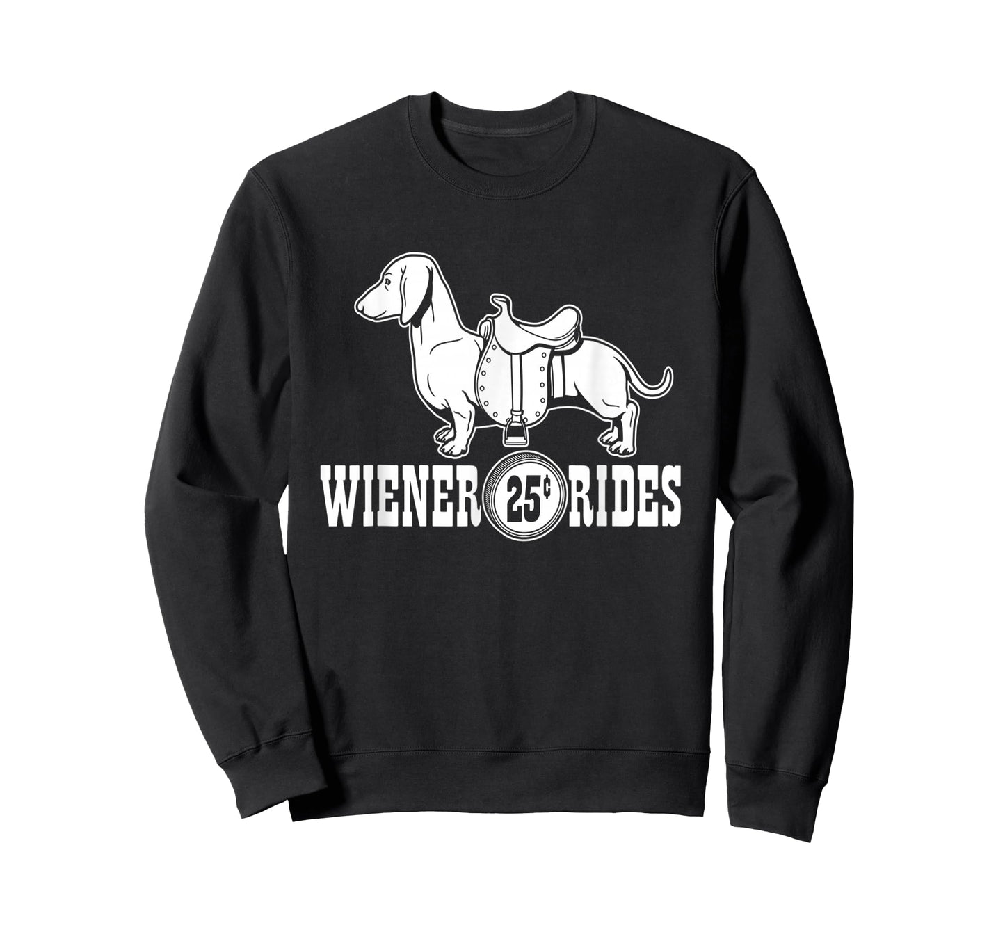 Weiner Rides | Funny Dachshund T- Shirt T-Shirt