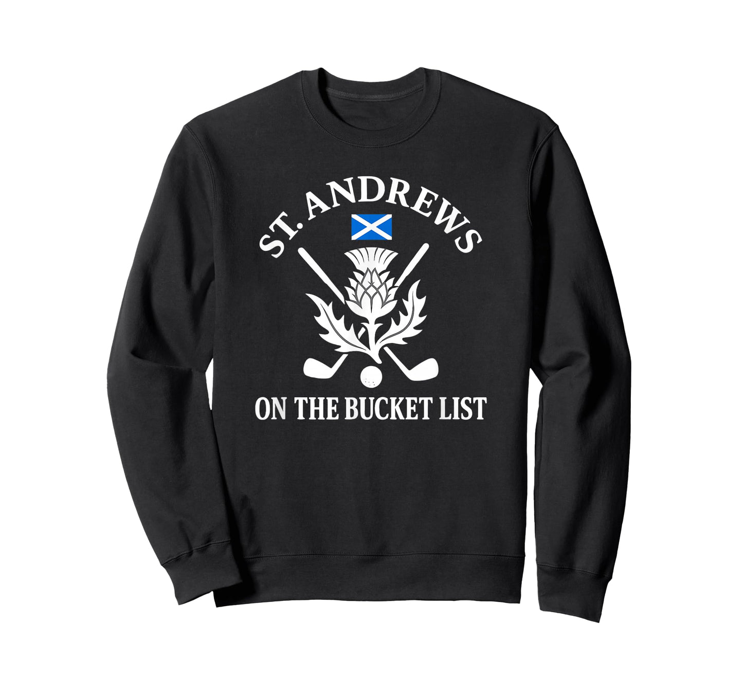 Scottish Golfing Vacation Home Champion Course Bucket List T-Shirt
