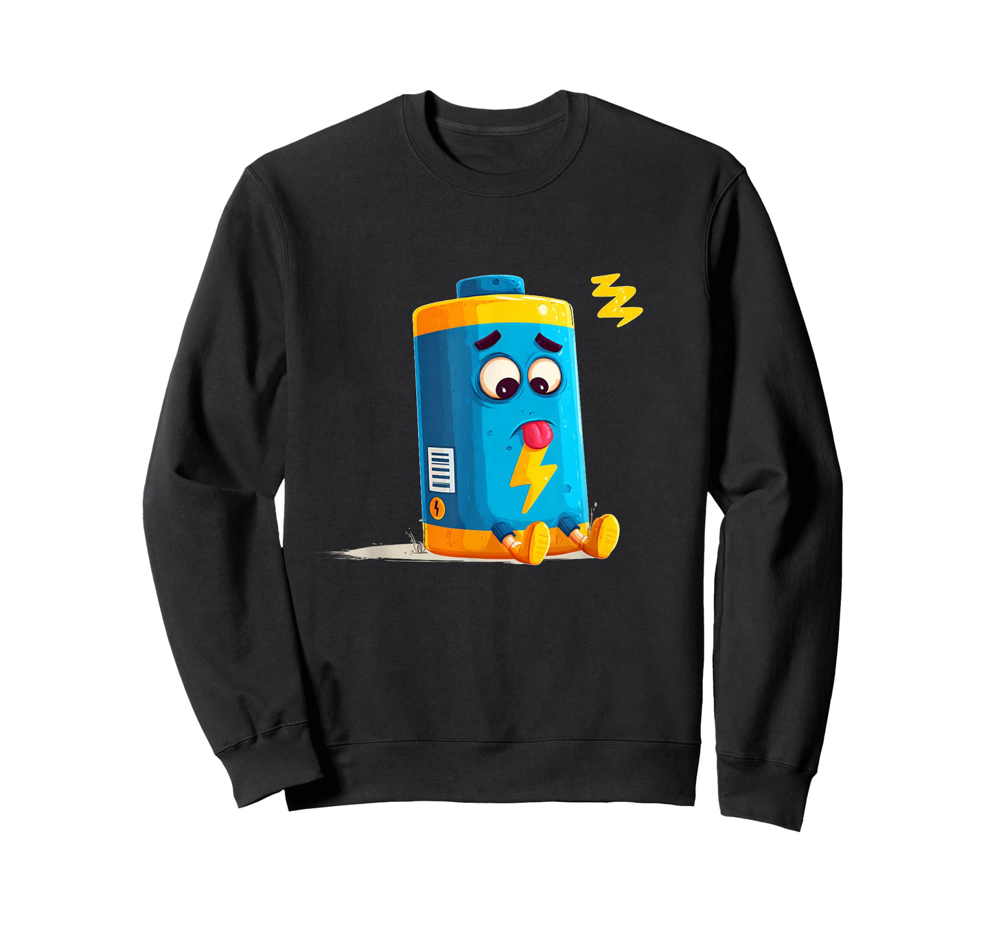Funny Power Battery Look T-Shirt