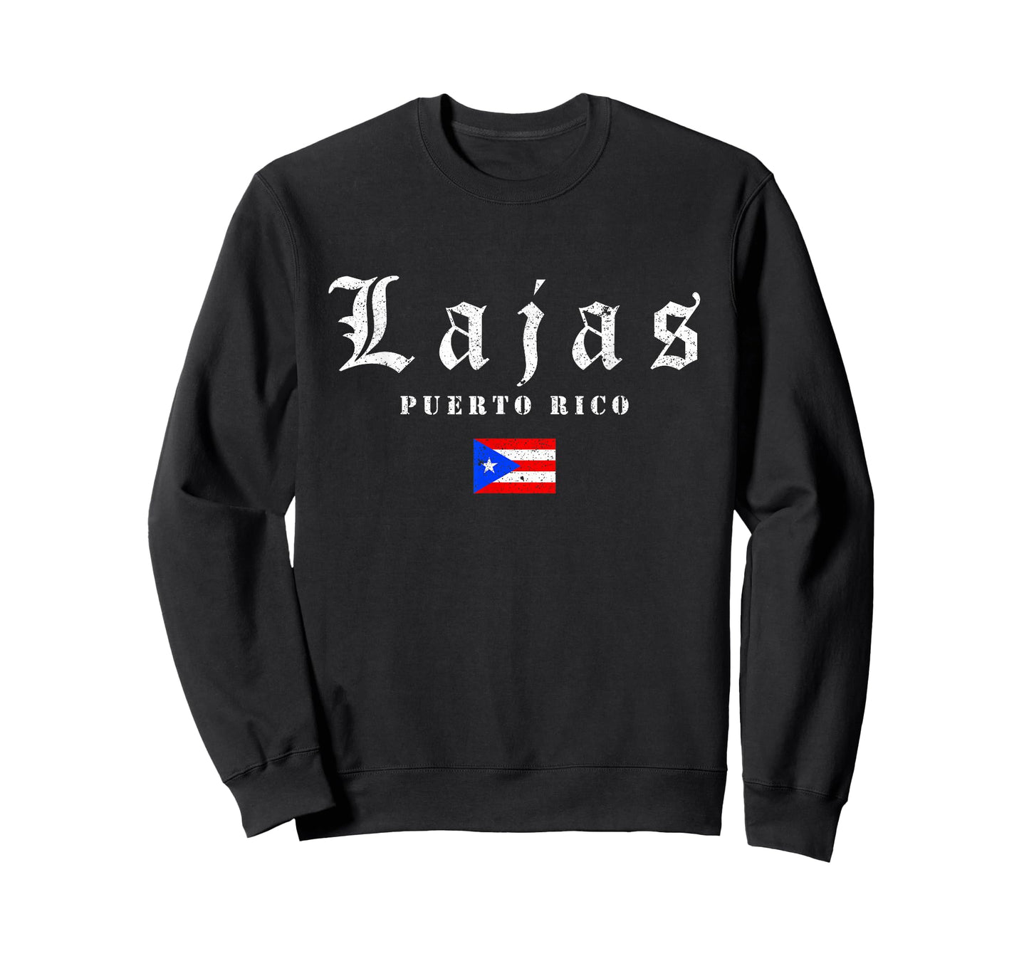 Vintage Lajas Puerto Rico Flag Pride Home Root Travel T-Shirt