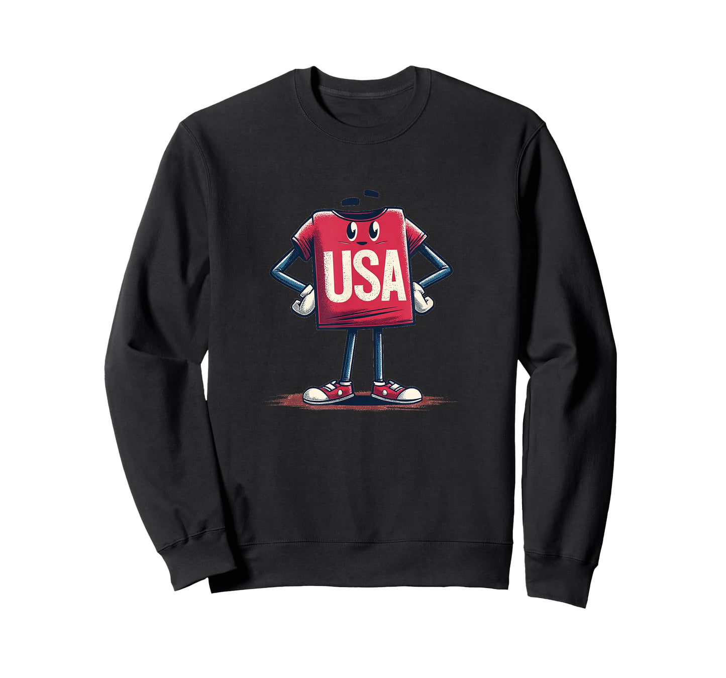 Nice Red Patriotic Clothe Costume for T-Shirt