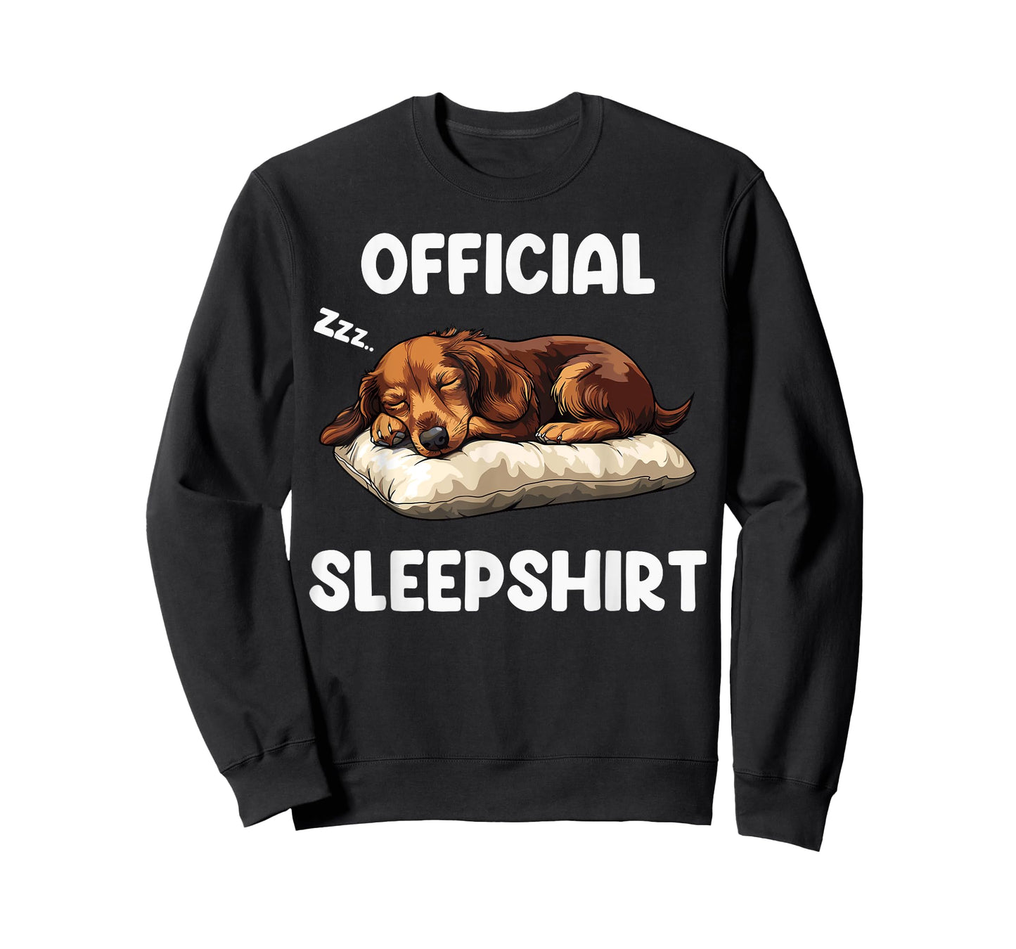 Official Dachshund Sleepshirt Dog Lover Nightgown Sleepwear Men Women Girls Kids T-Shirt